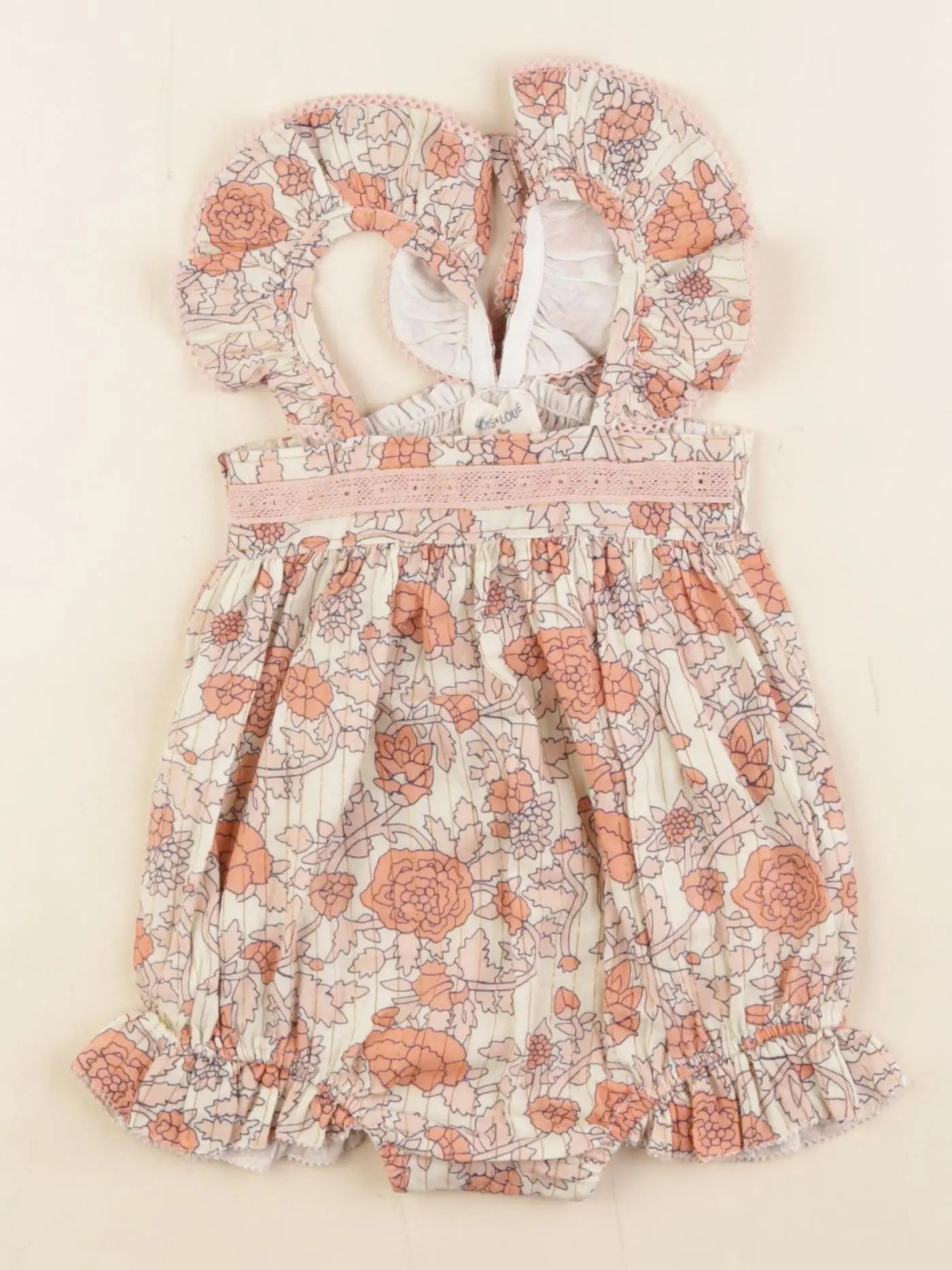 Louis Louise - combinaison multicolore - 6 mois