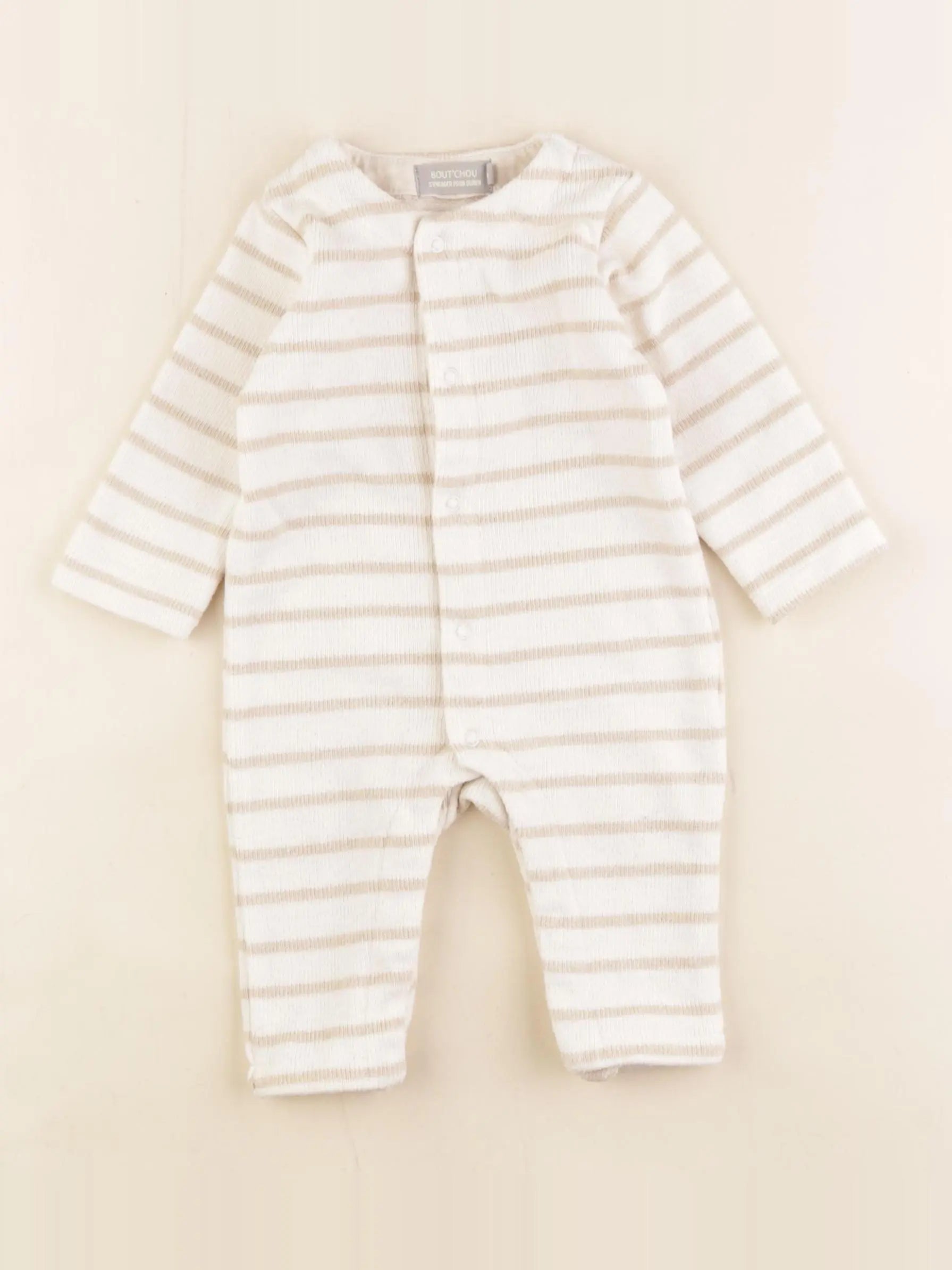Boutchou - combinaison beige - 3 mois