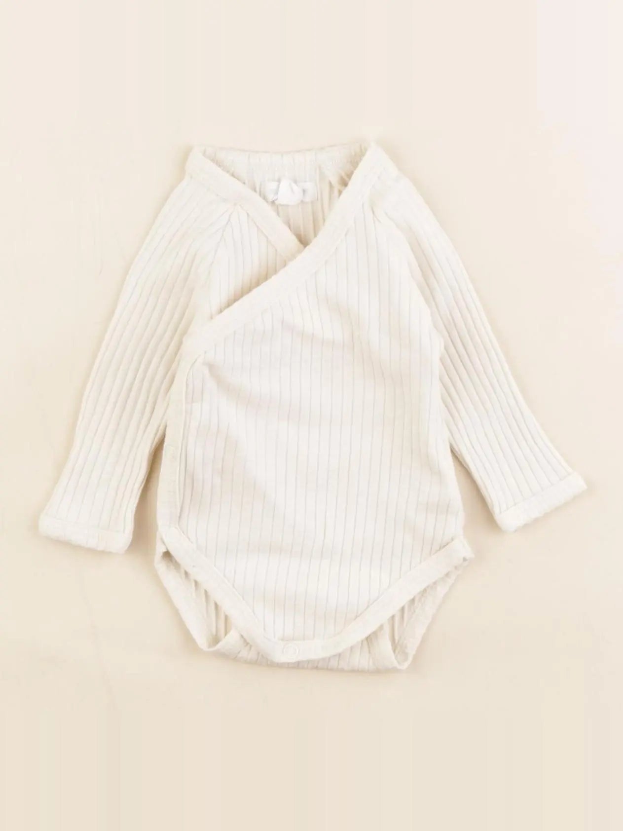 Vertbaudet - body beige - 1 mois