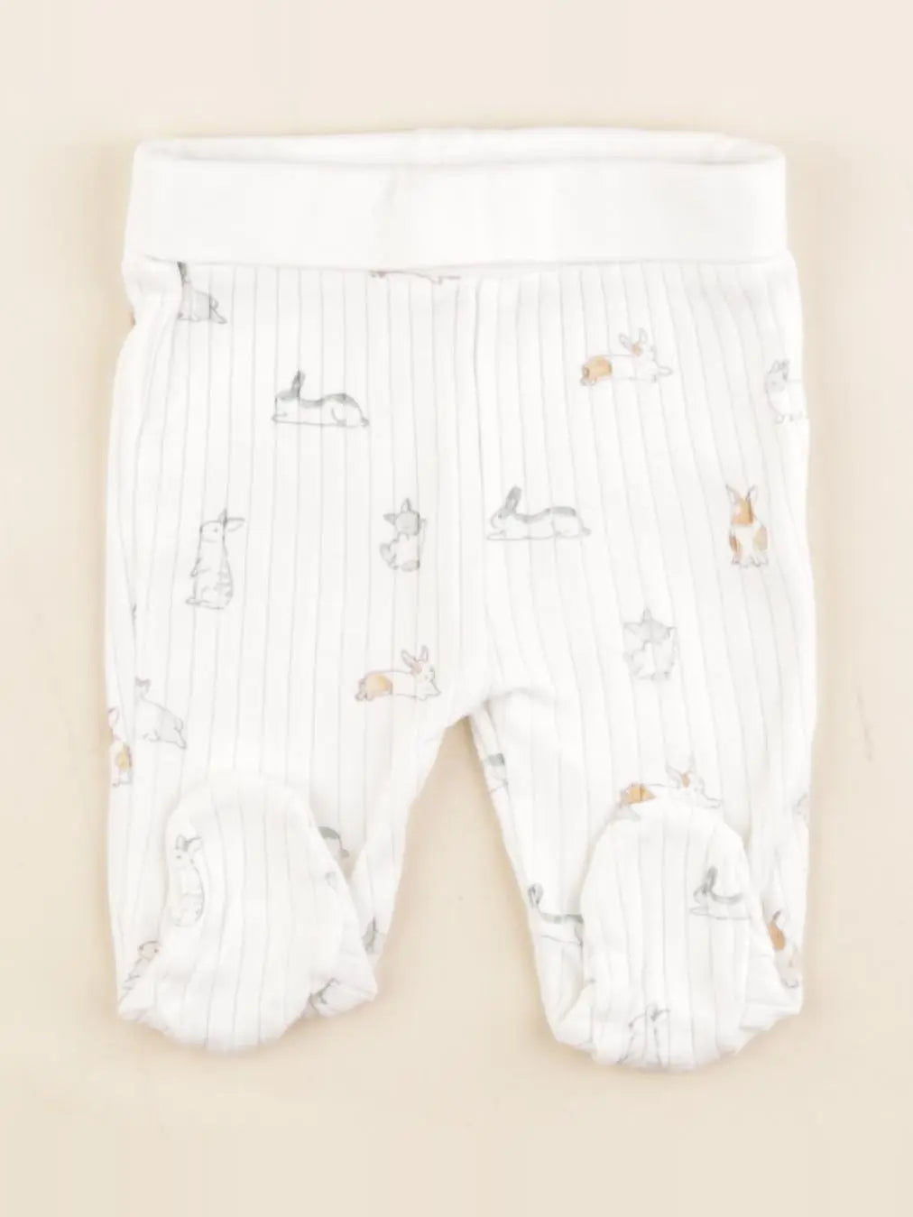 Boutchou - legging blanc - 1 mois