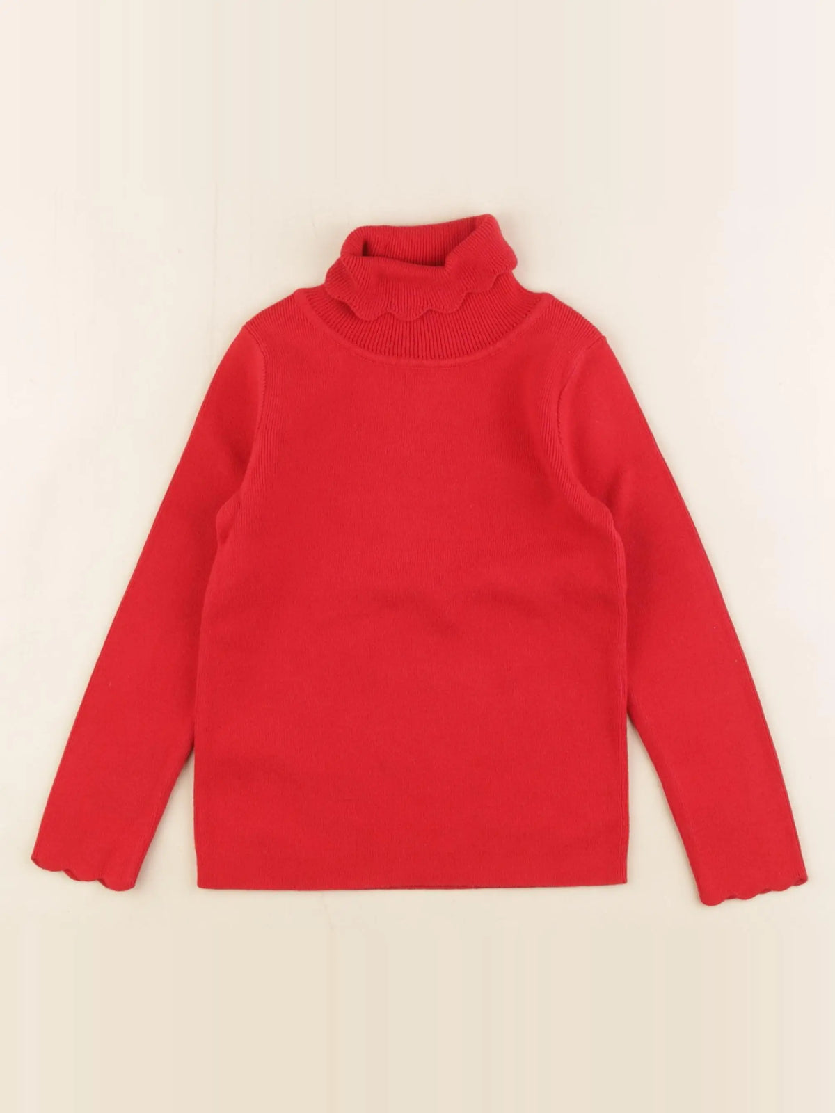 Jacadi - pull rouge - 4 ans