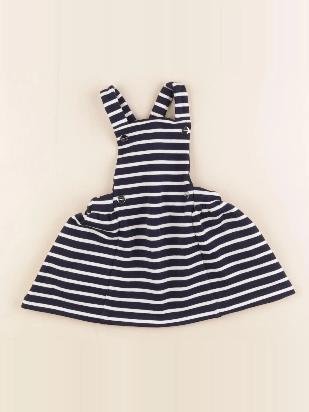 Jacadi - robe bleu, blanc - 12 mois