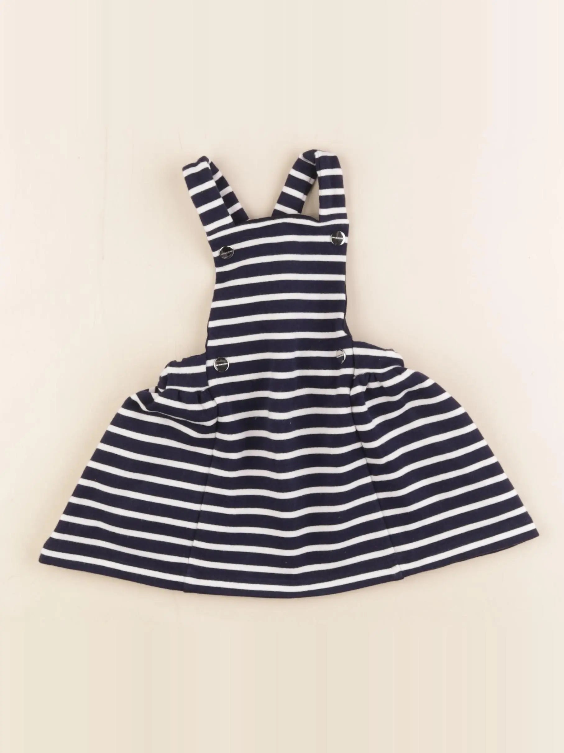 Jacadi - robe bleu, blanc - 12 mois