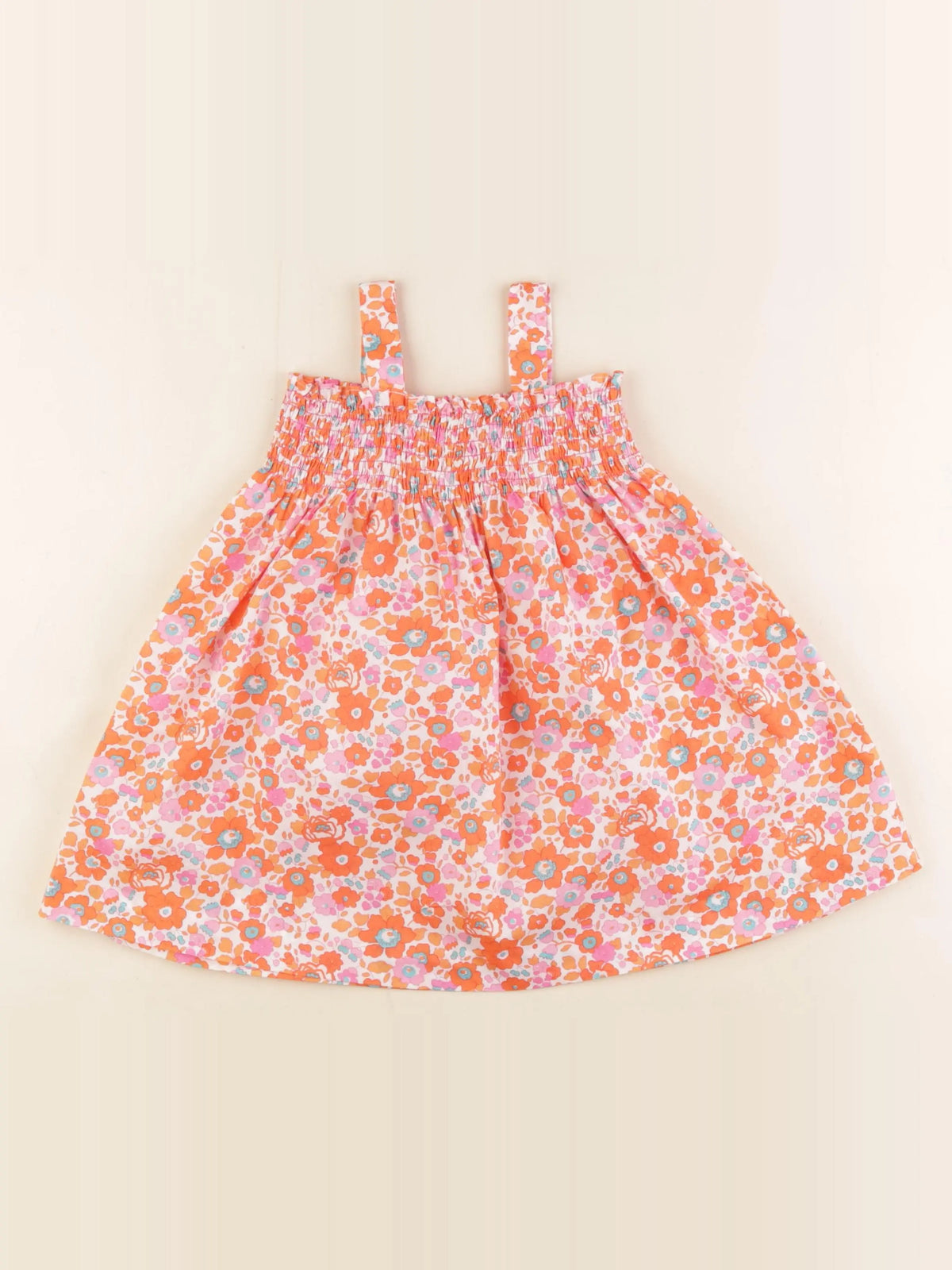 Jacadi - robe liberty multicolore - 24 mois