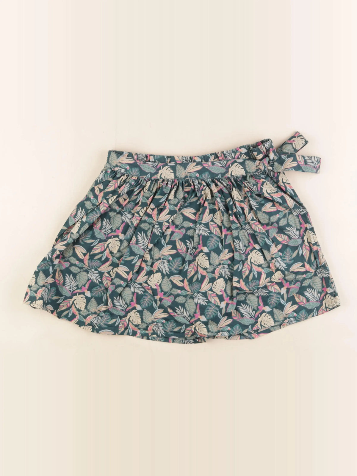 Vertbaudet - jupe short vert - 12 ans