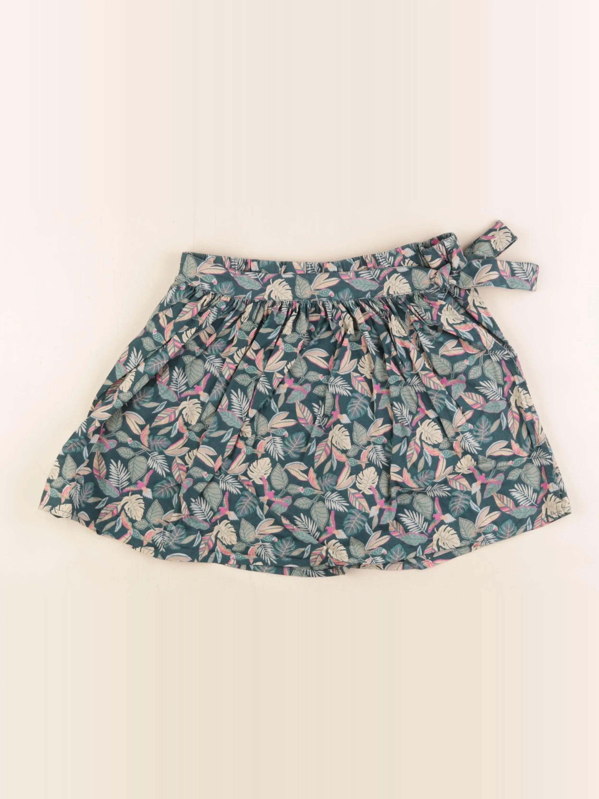 Vertbaudet - jupe short vert - 12 ans