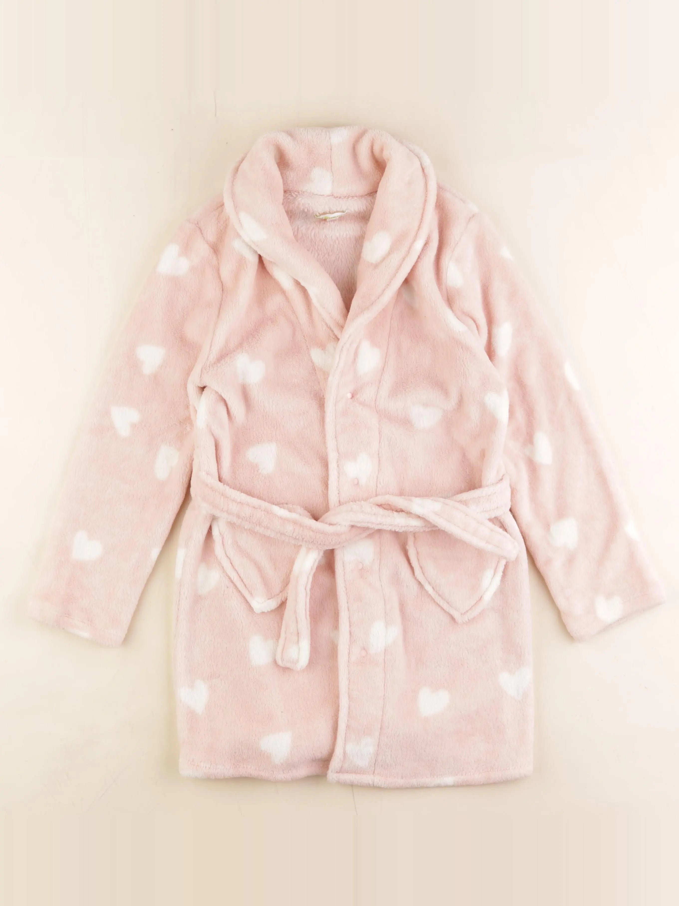 Vertbaudet - robe de chambre rose - 8 ans