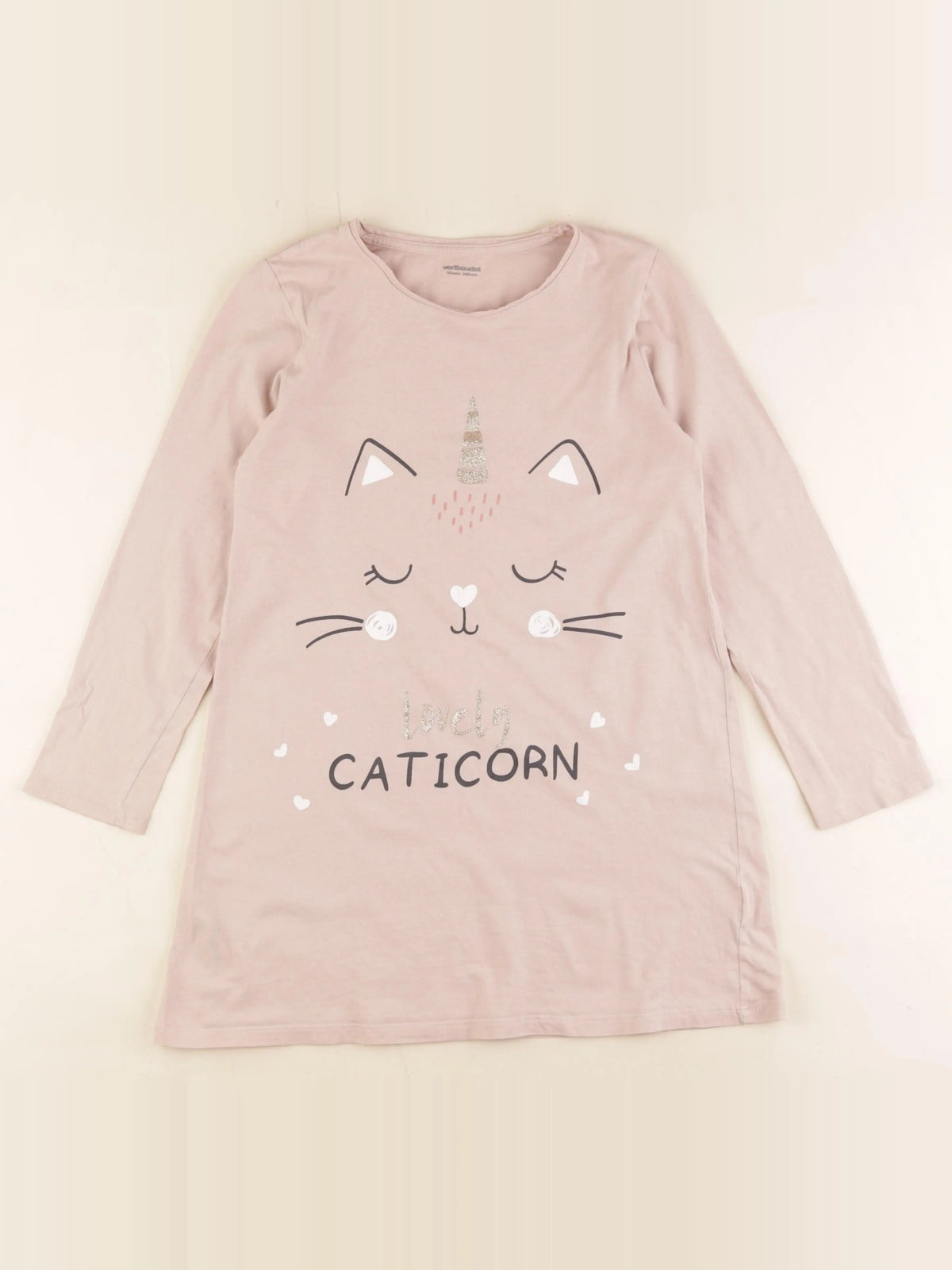 Vertbaudet - robe de chambre rose - 10 ans