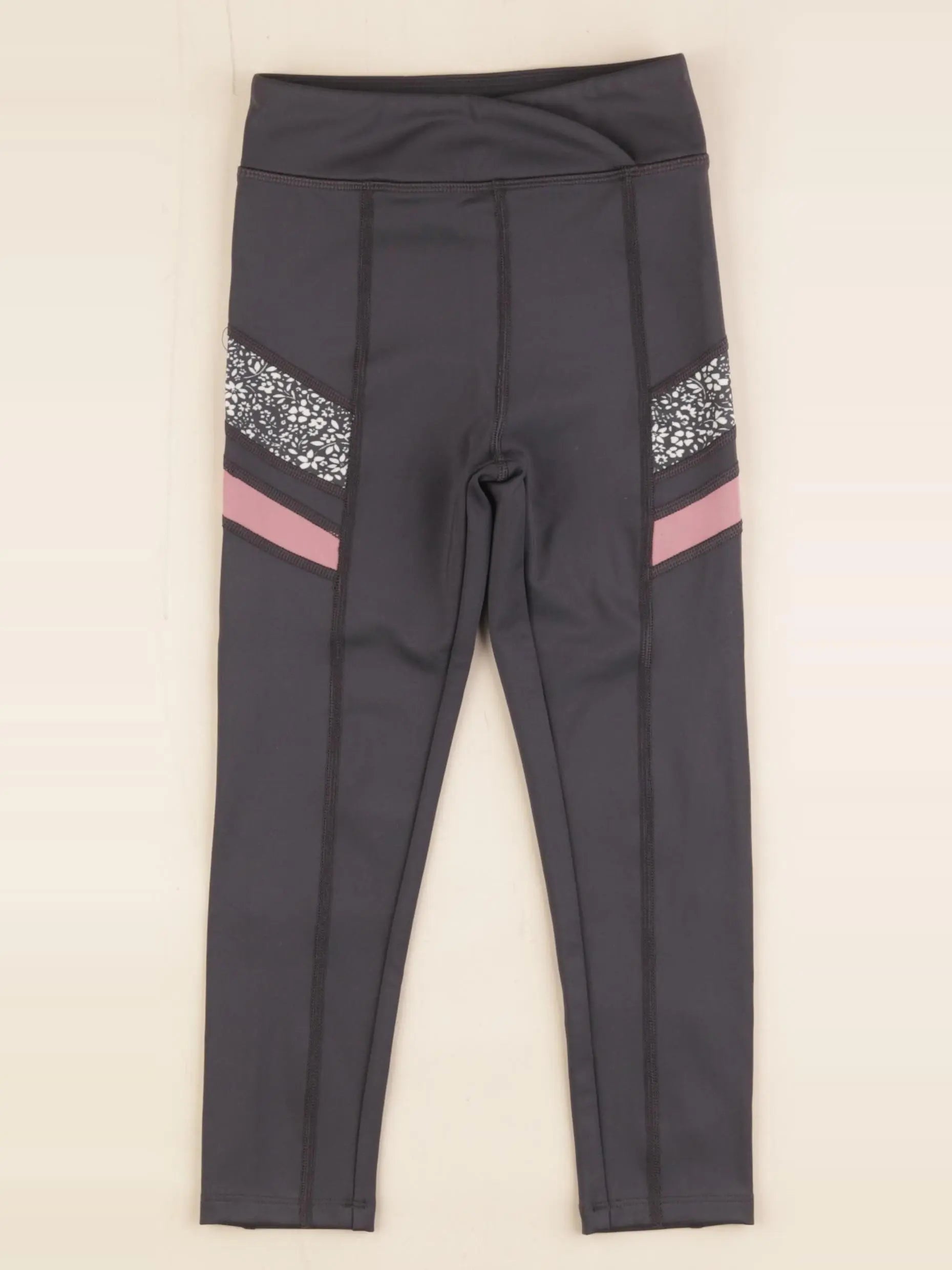 Vertbaudet - jogging rose, gris - 5 ans