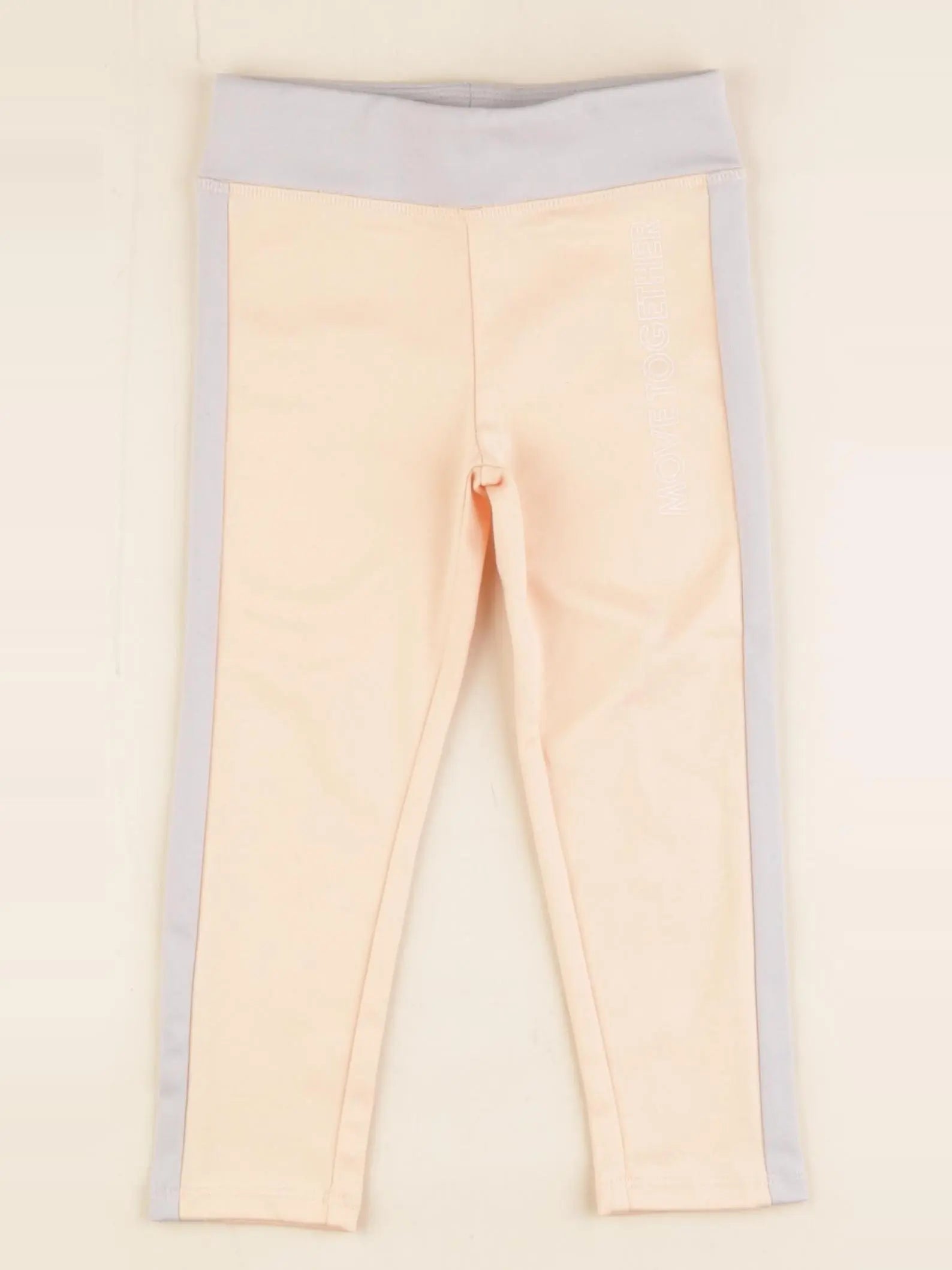 Vertbaudet - jogging orange, gris - 3 ans