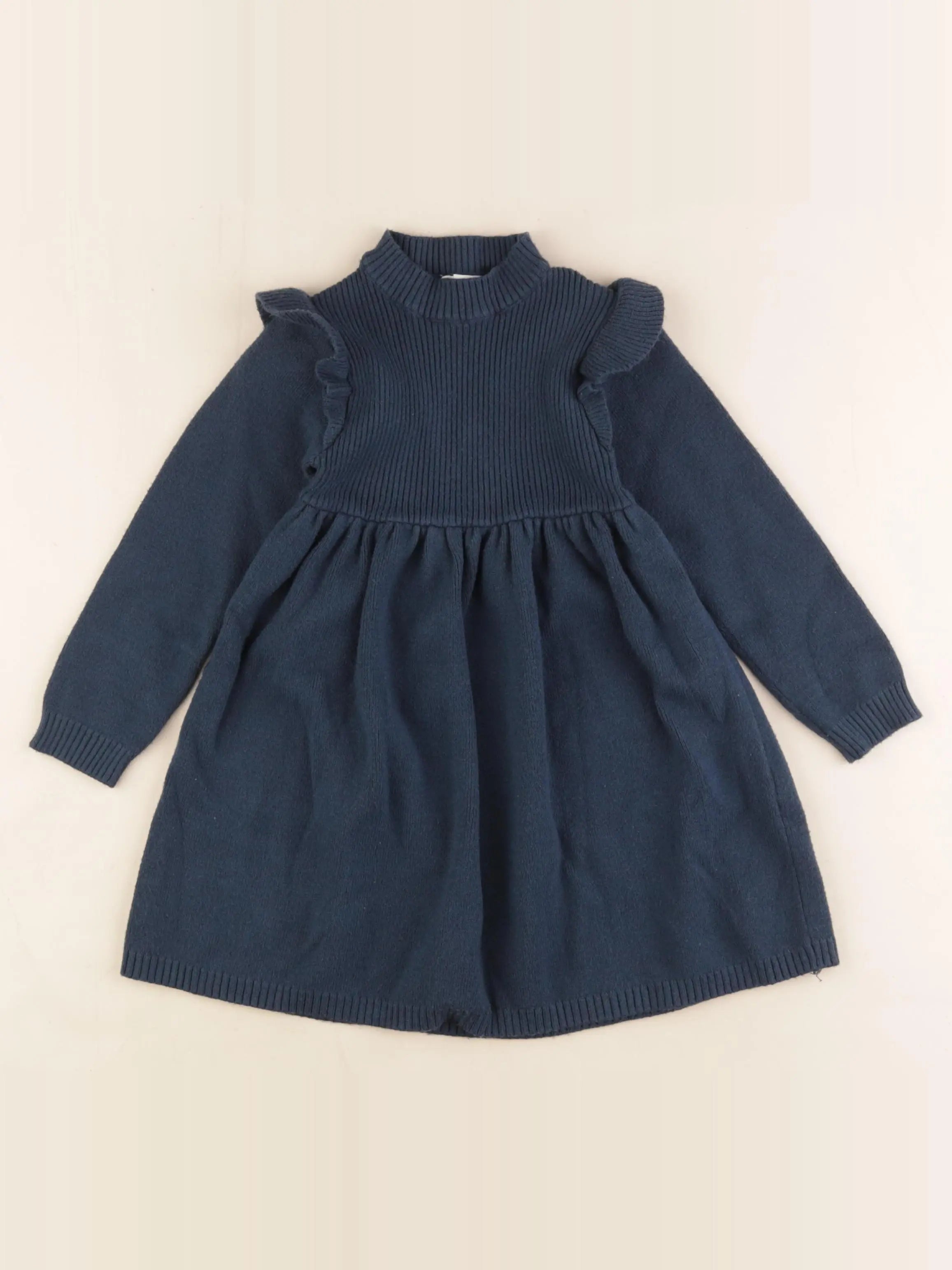 Vertbaudet - robe bleu - 3 ans