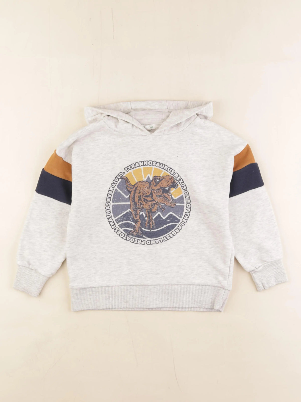 Vertbaudet - sweat gris - 6 ans