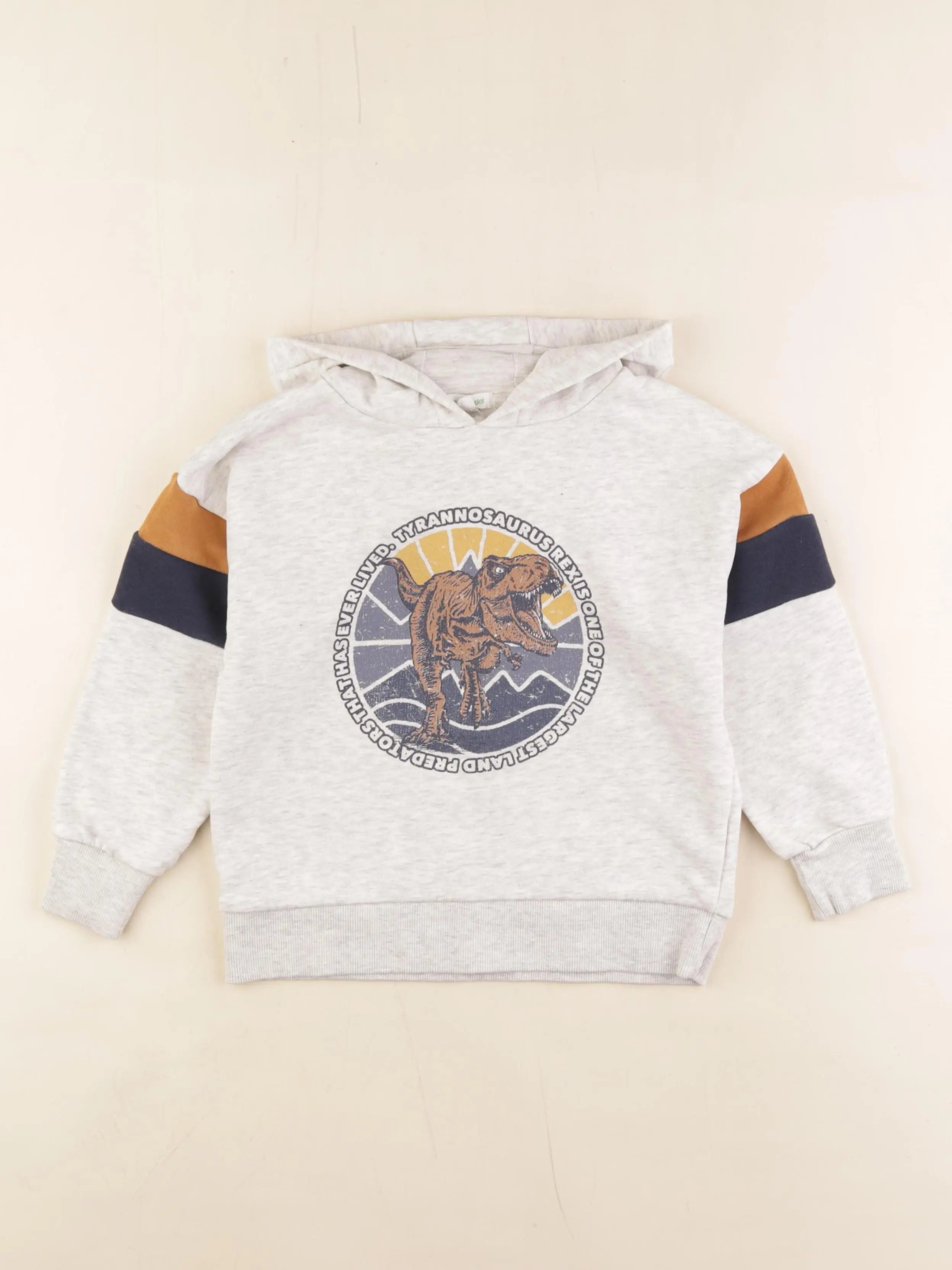 Vertbaudet - sweat gris - 6 ans