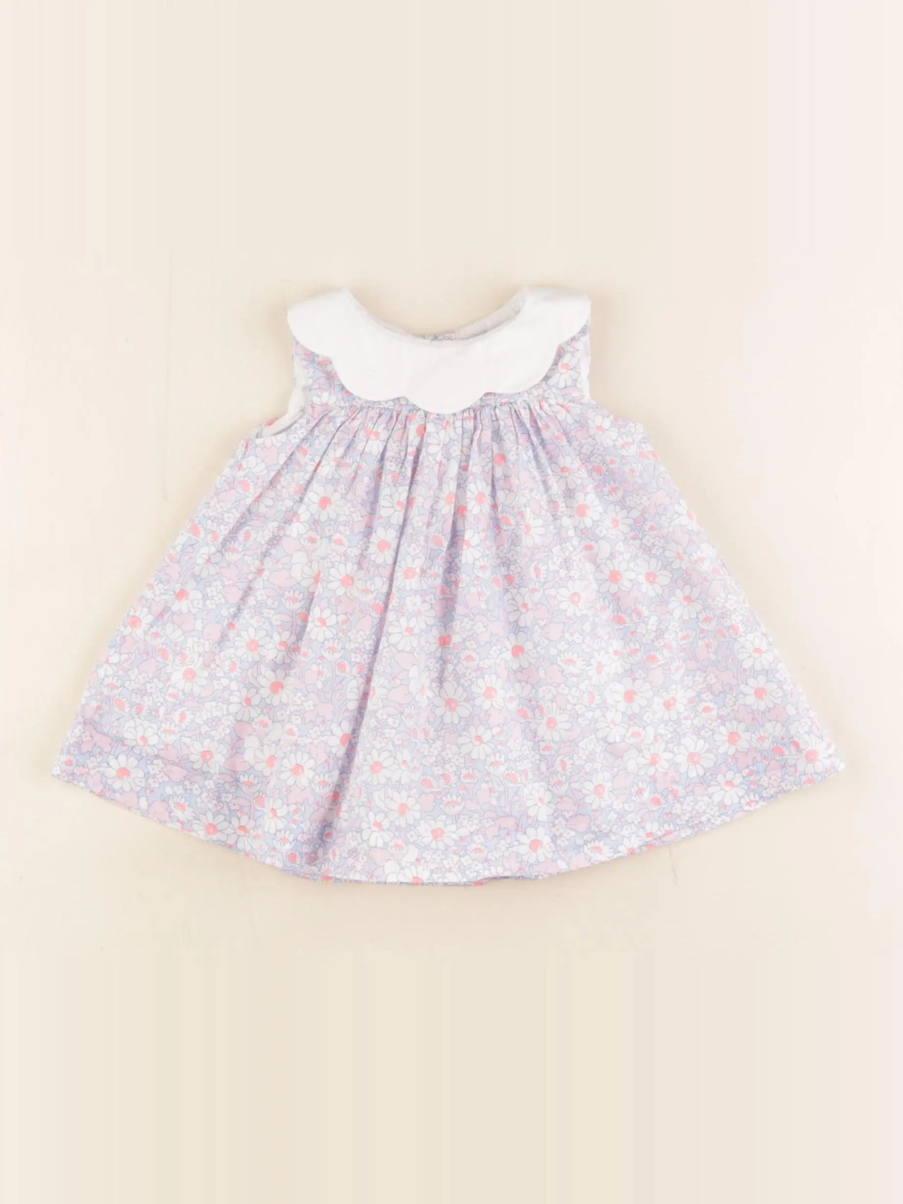 Jacadi - robe liberty multicolore - 3 mois