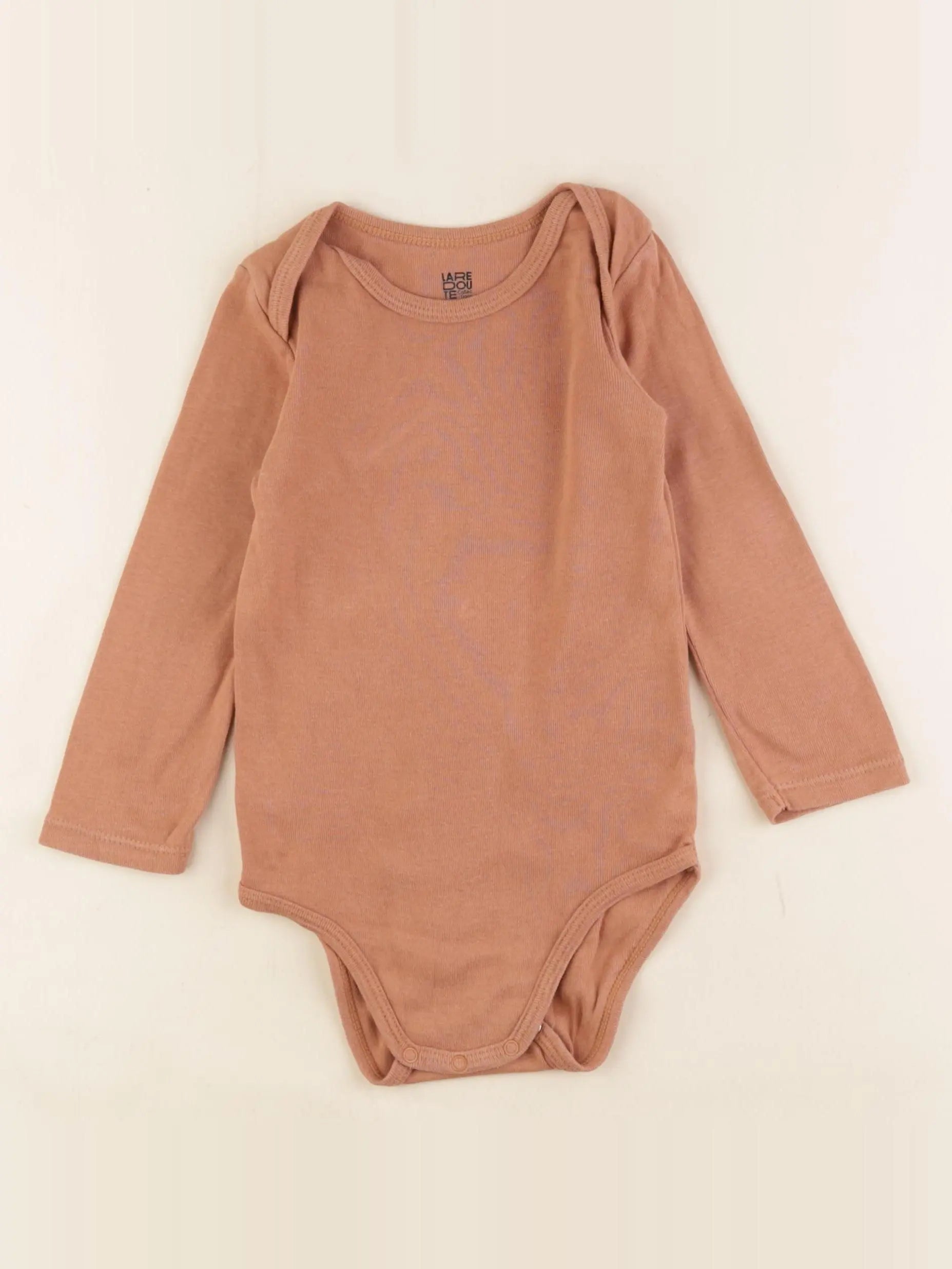 La Redoute - body marron - 2 ans