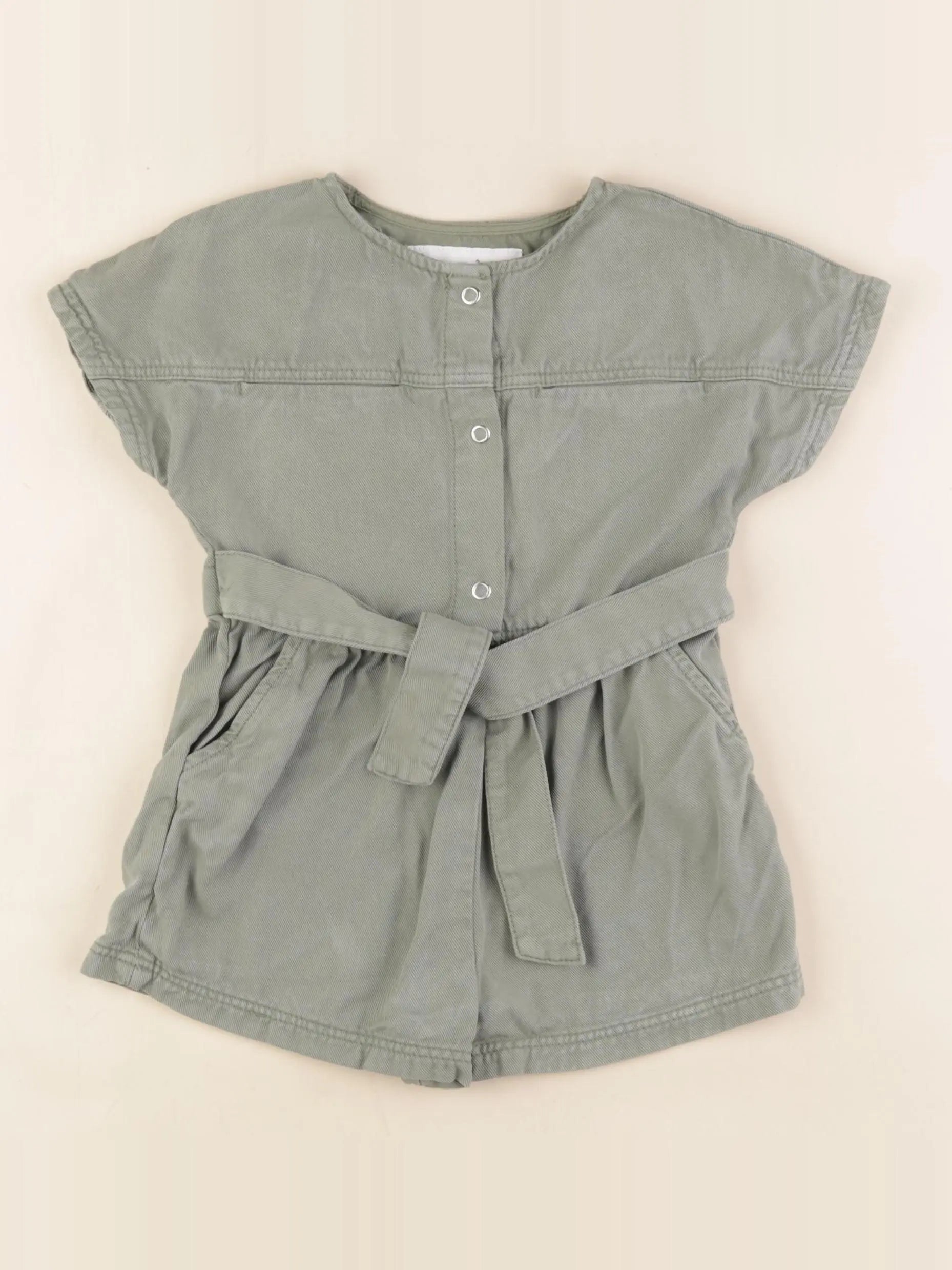 Zara - combinaison vert - 2 ans