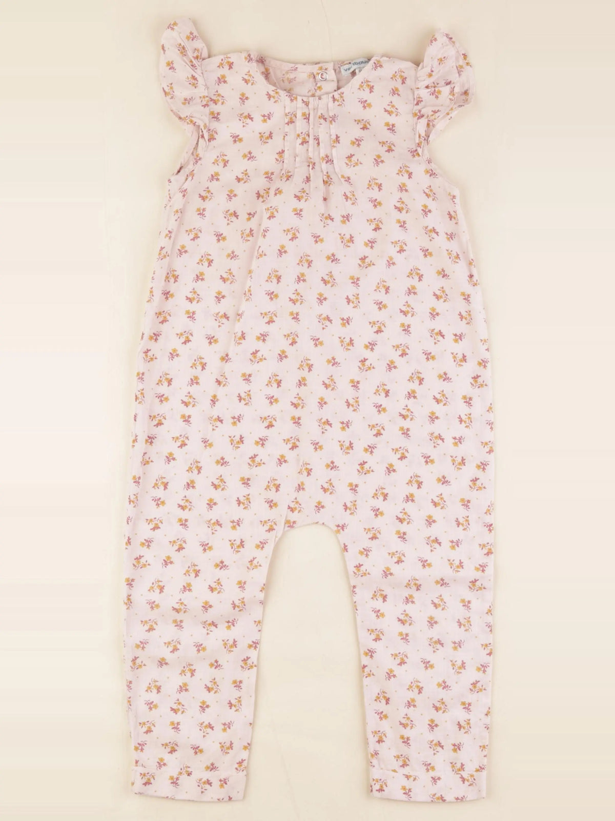 Vertbaudet - salopette rose - 3 ans