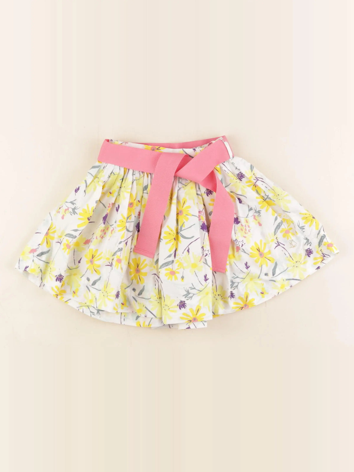 Petit Bateau - jupe jaune - 3 ans