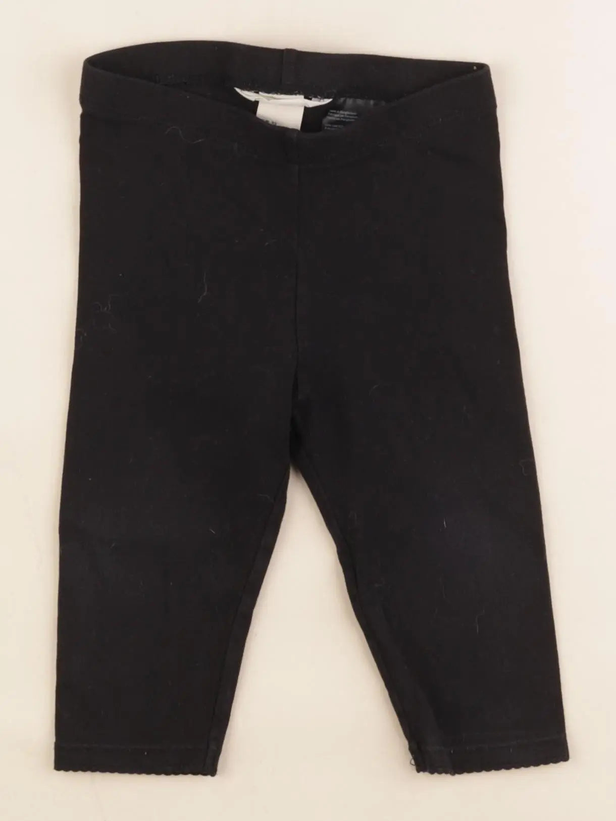 H&M - legging noir - 18/24 mois