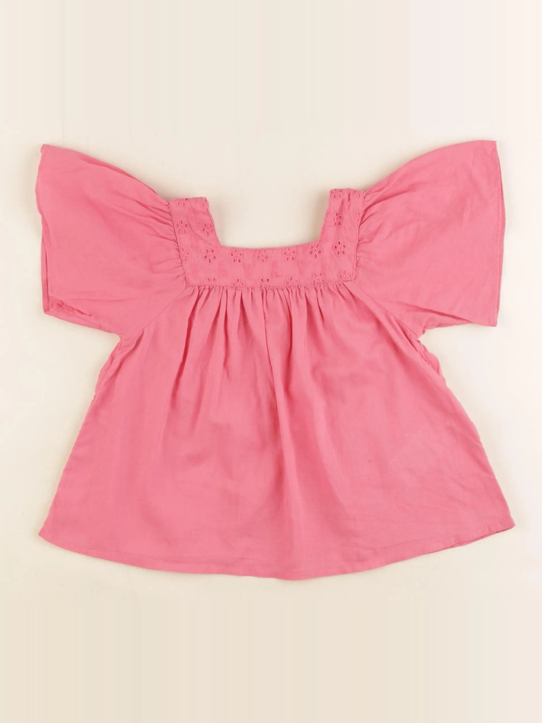 Vertbaudet - blouse rose - 18 mois