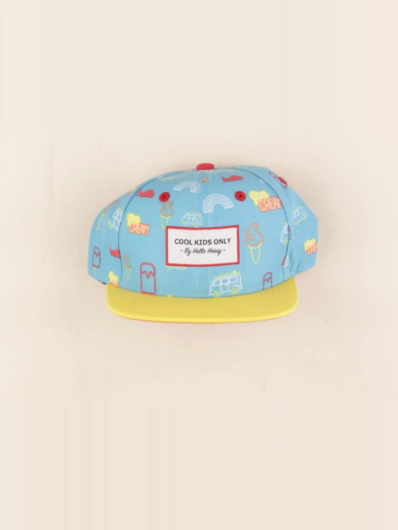 Hello Hossy - casquette jaune, bleu - 9/24 mois