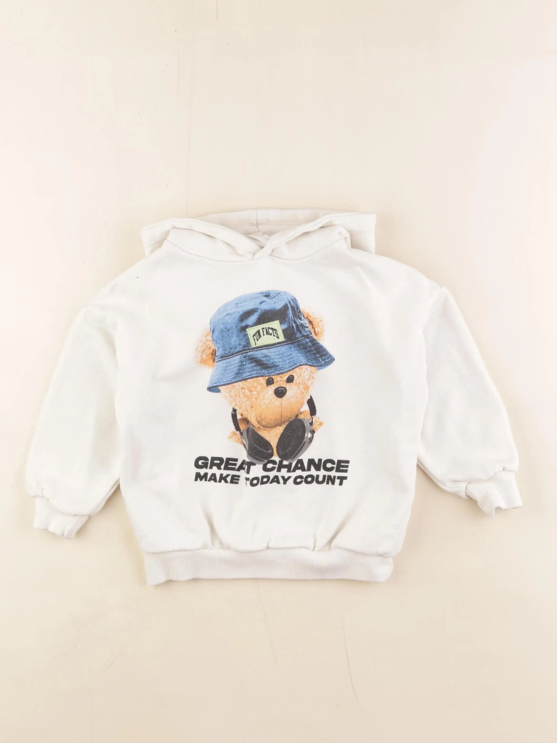 Zara - sweat blanc - 3 ans