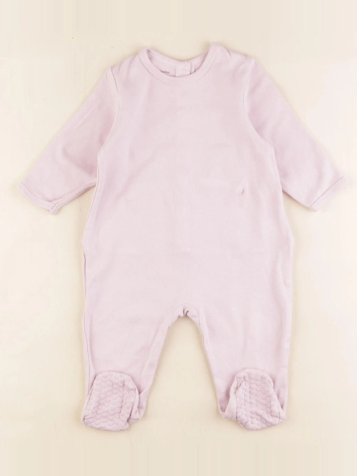 Vertbaudet - pyjama coton rose - 12 mois