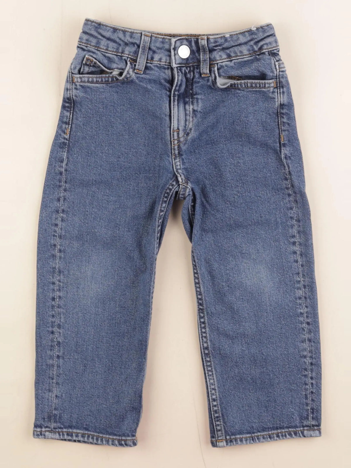 H&M - jean bleu - 2/3 ans