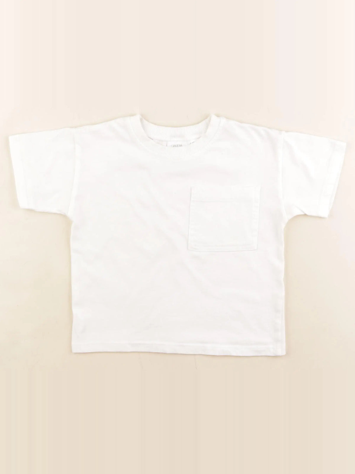 Zara - tee-shirt blanc - 18/24 mois