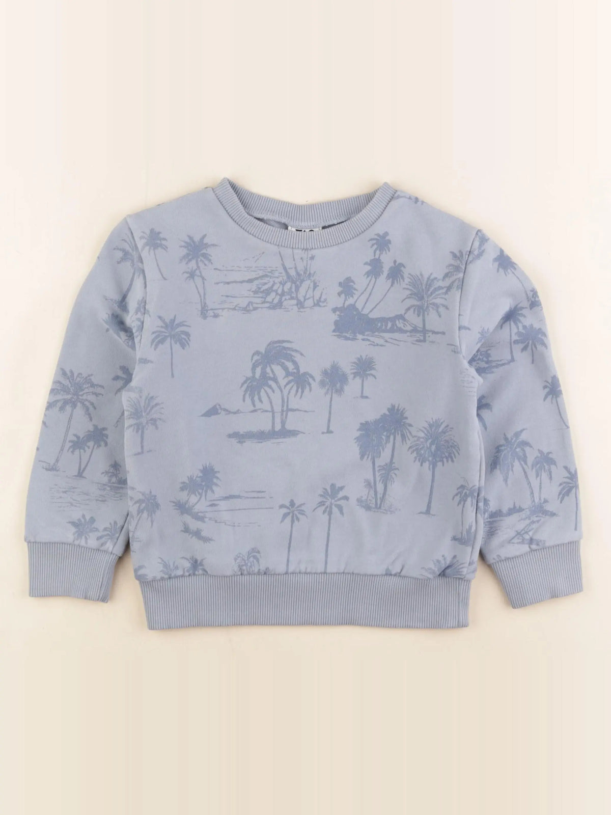 Tape à l'oeil - sweat bleu - 4 ans