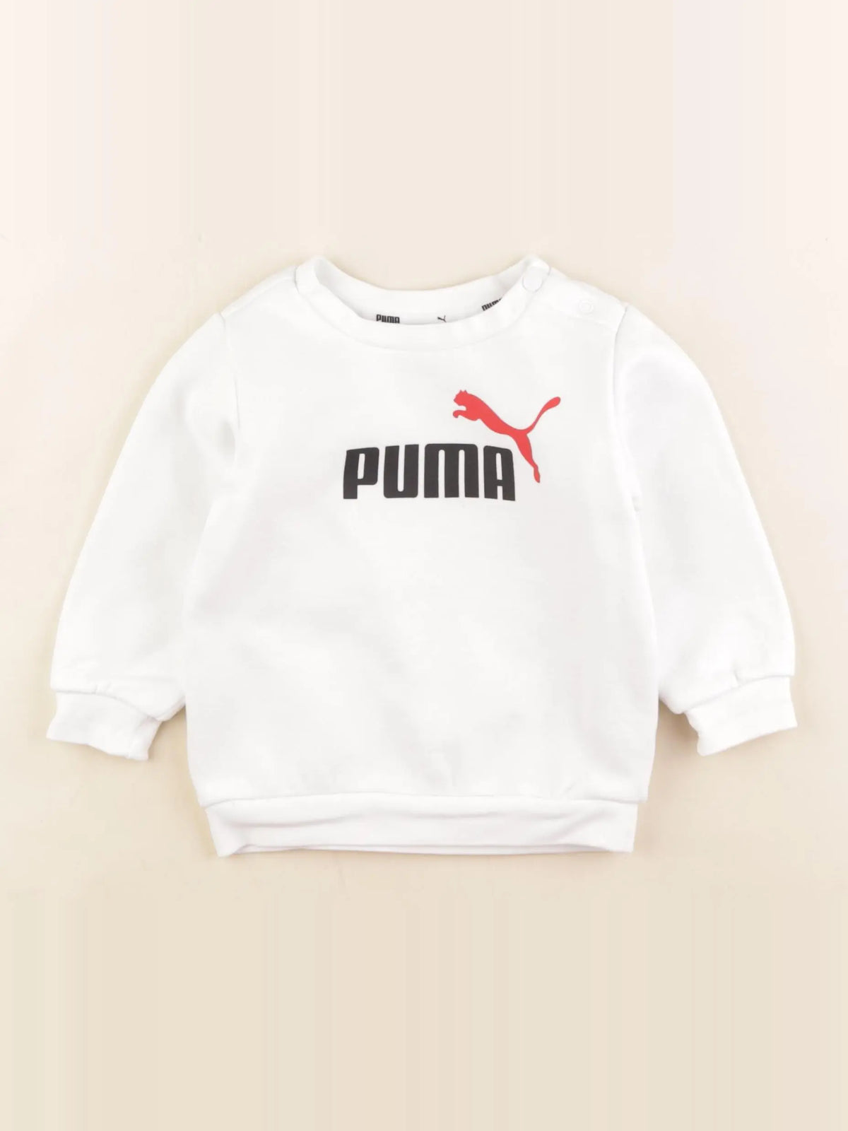 Puma - sweat blanc - 6/9 mois