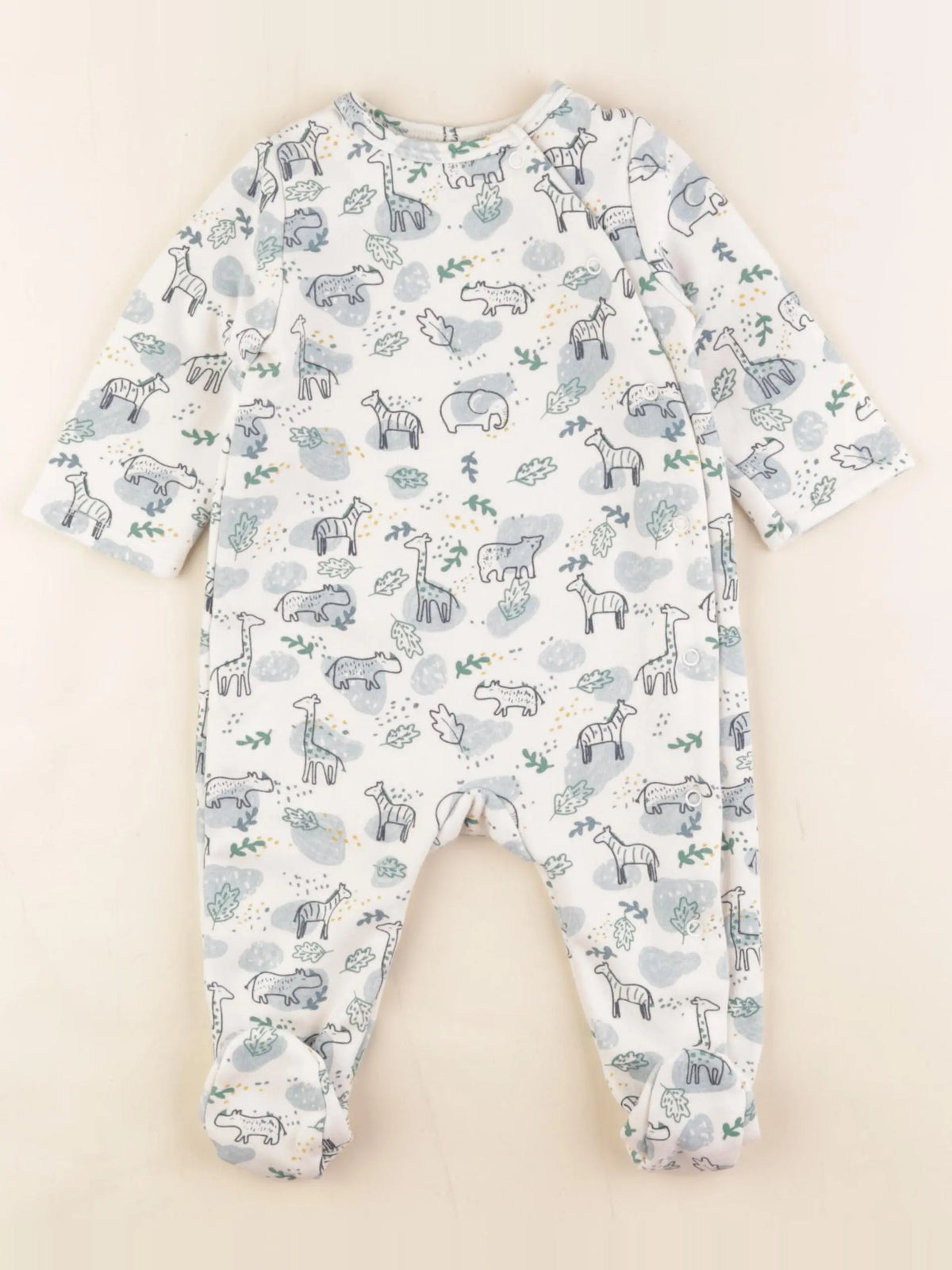 Tape à l'oeil - pyjama coton multicolore - 9 mois