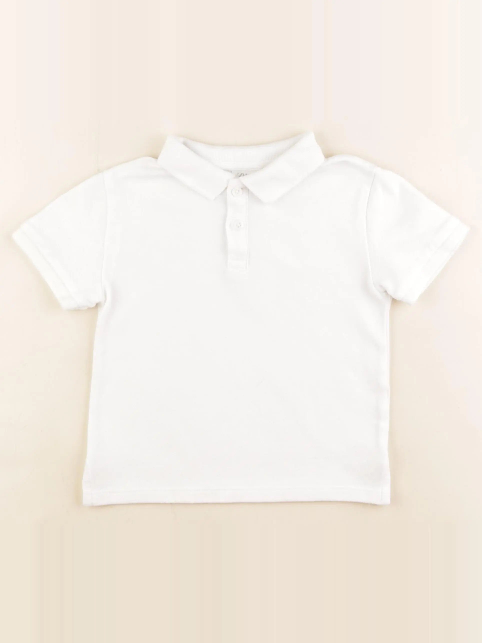 Zara - tee-shirt blanc - 18/24 mois