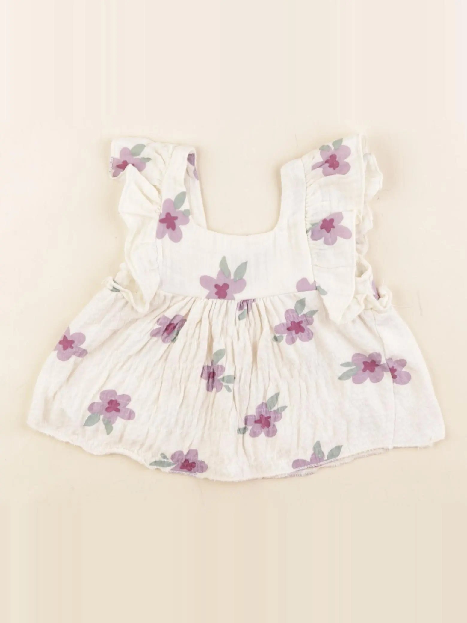 Zara - blouse blanc - 3/6 mois