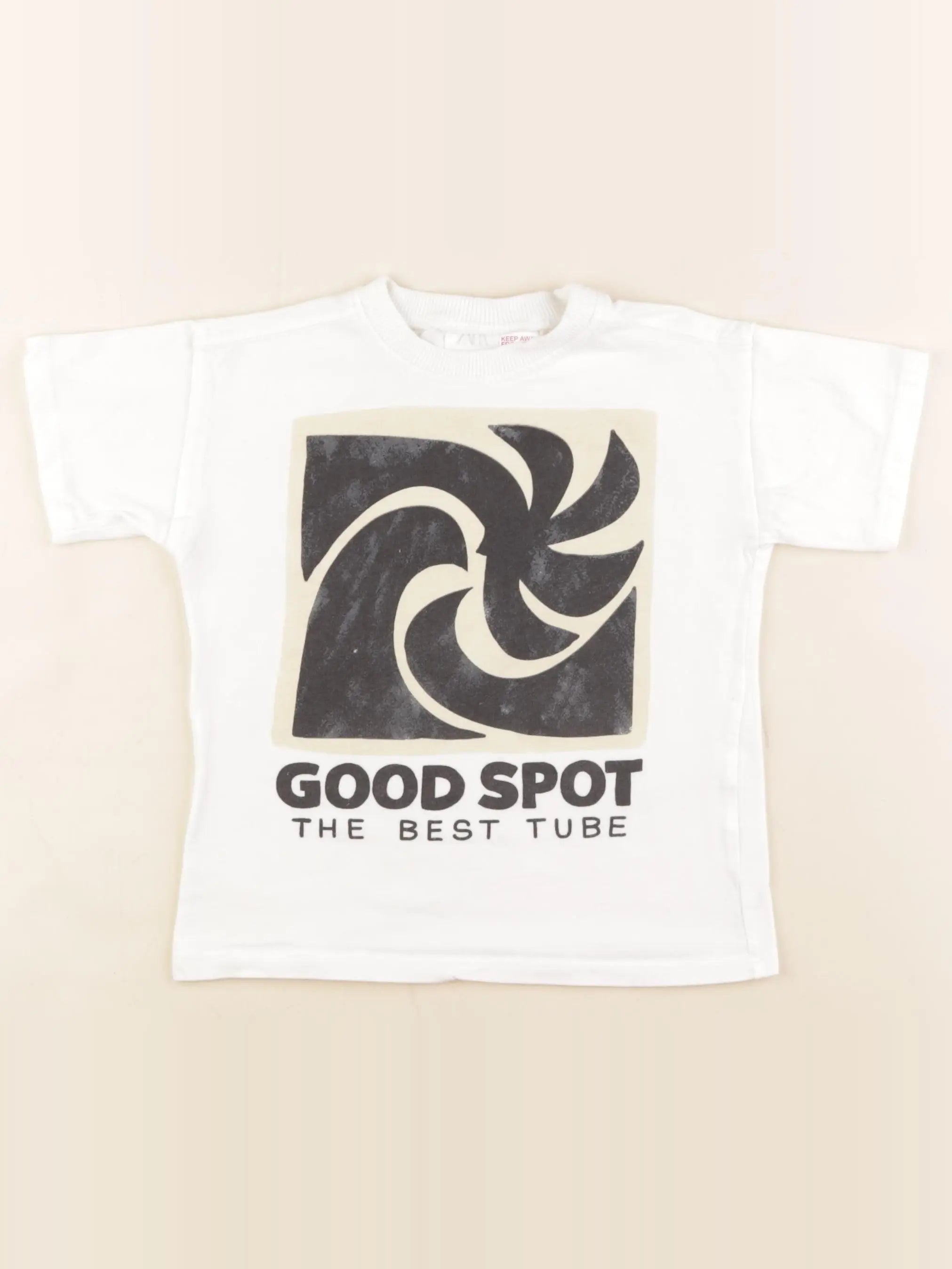 Zara - tee-shirt blanc - 18/24 mois