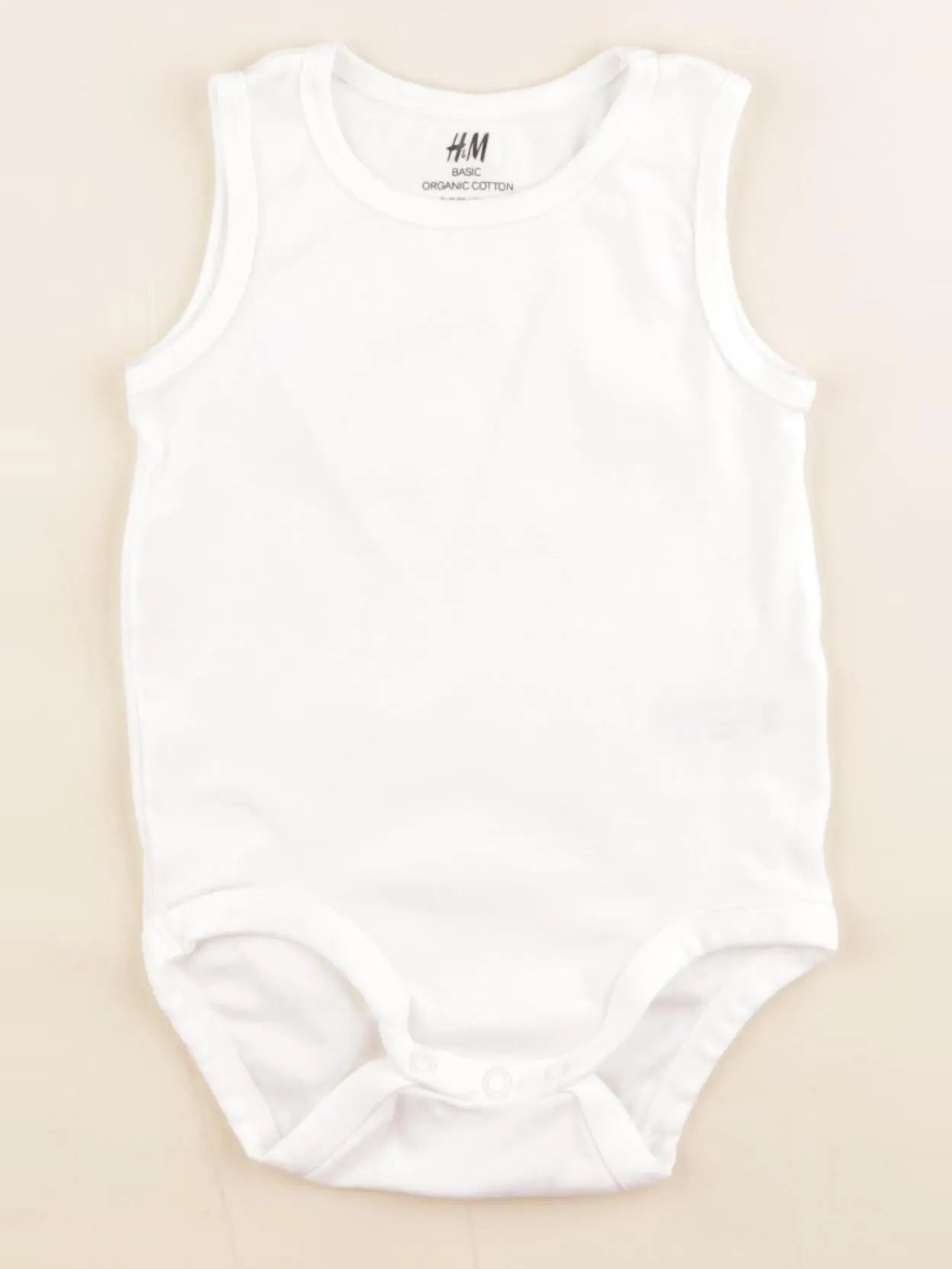 H&M - body blanc - 9/12 mois