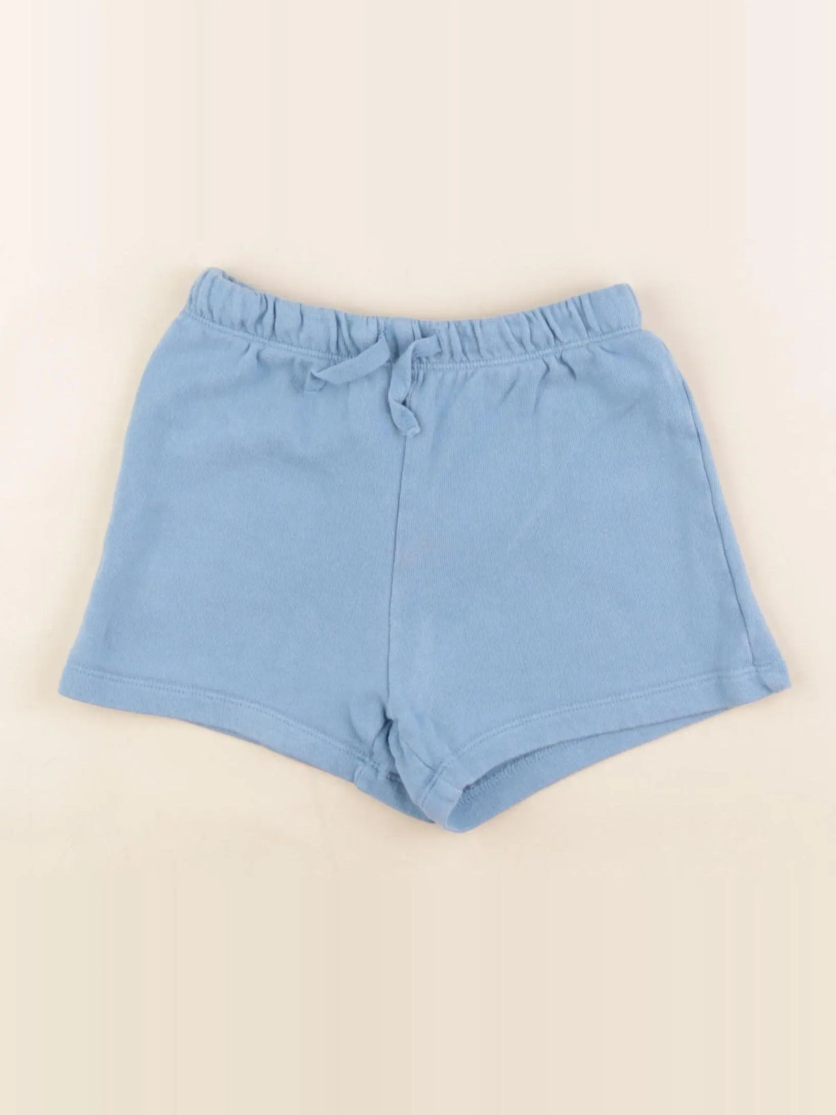 H&M - short bleu - 3/4 ans