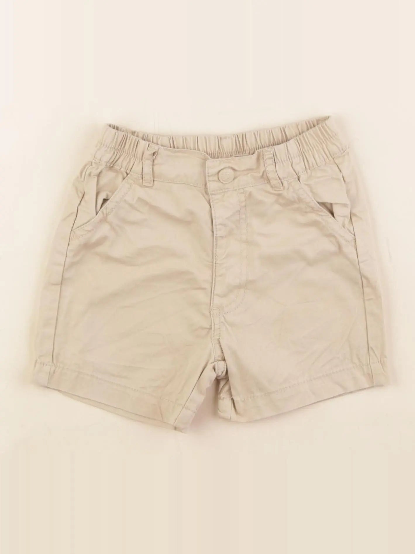Zara - short beige - 9/12 mois