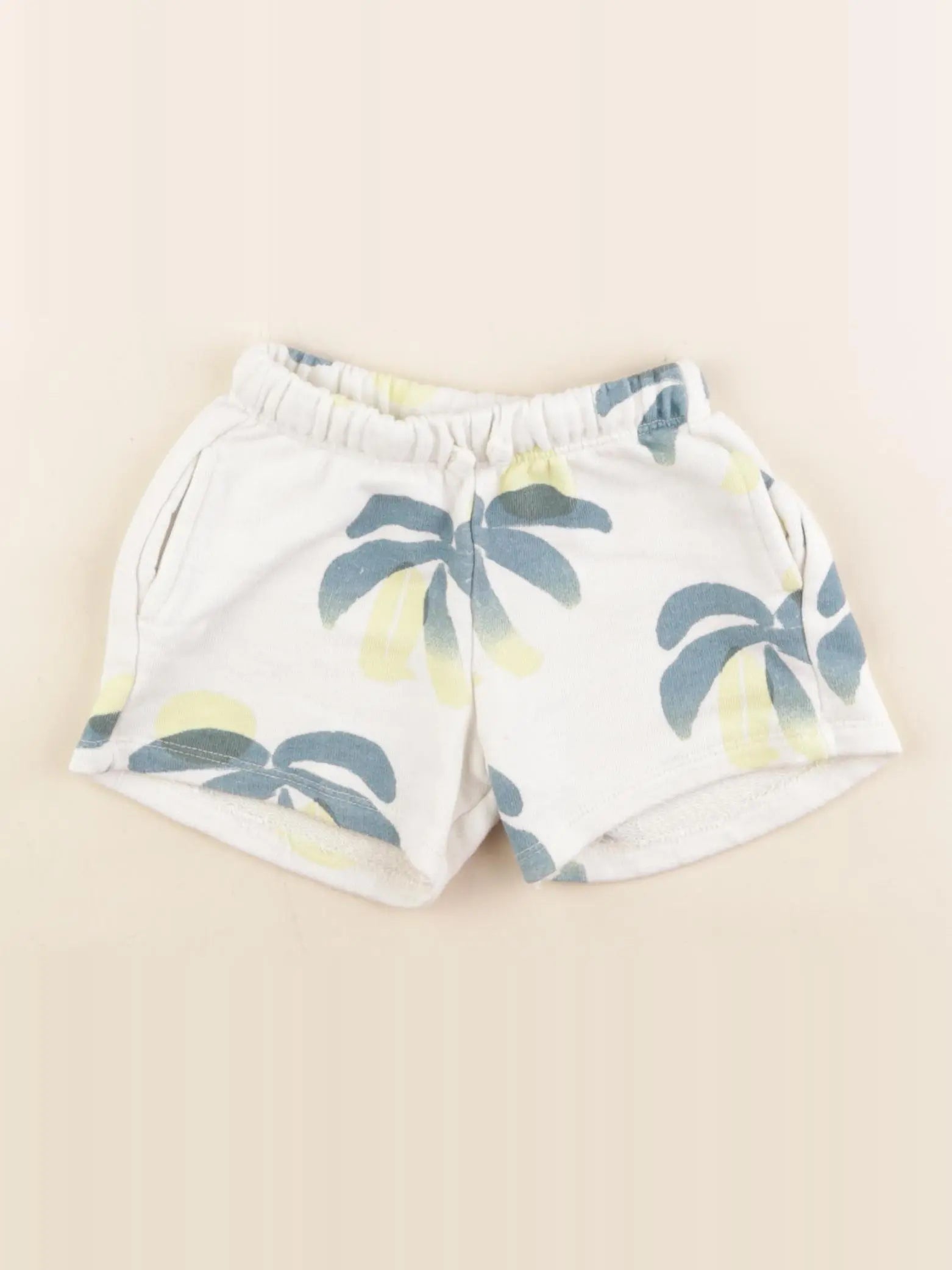 Zara - short blanc - 18/24 mois