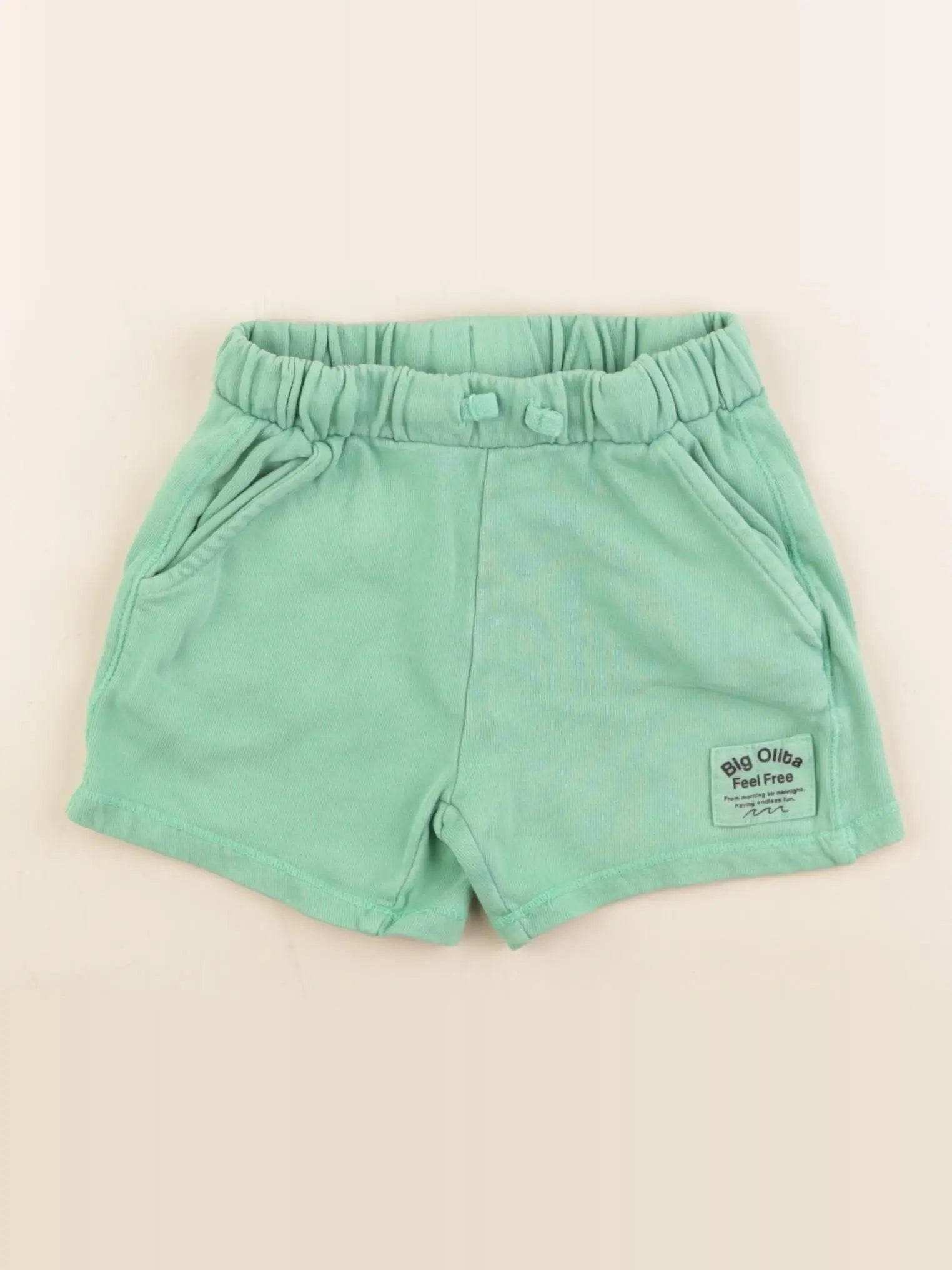 Zara - short vert - 18/24 mois