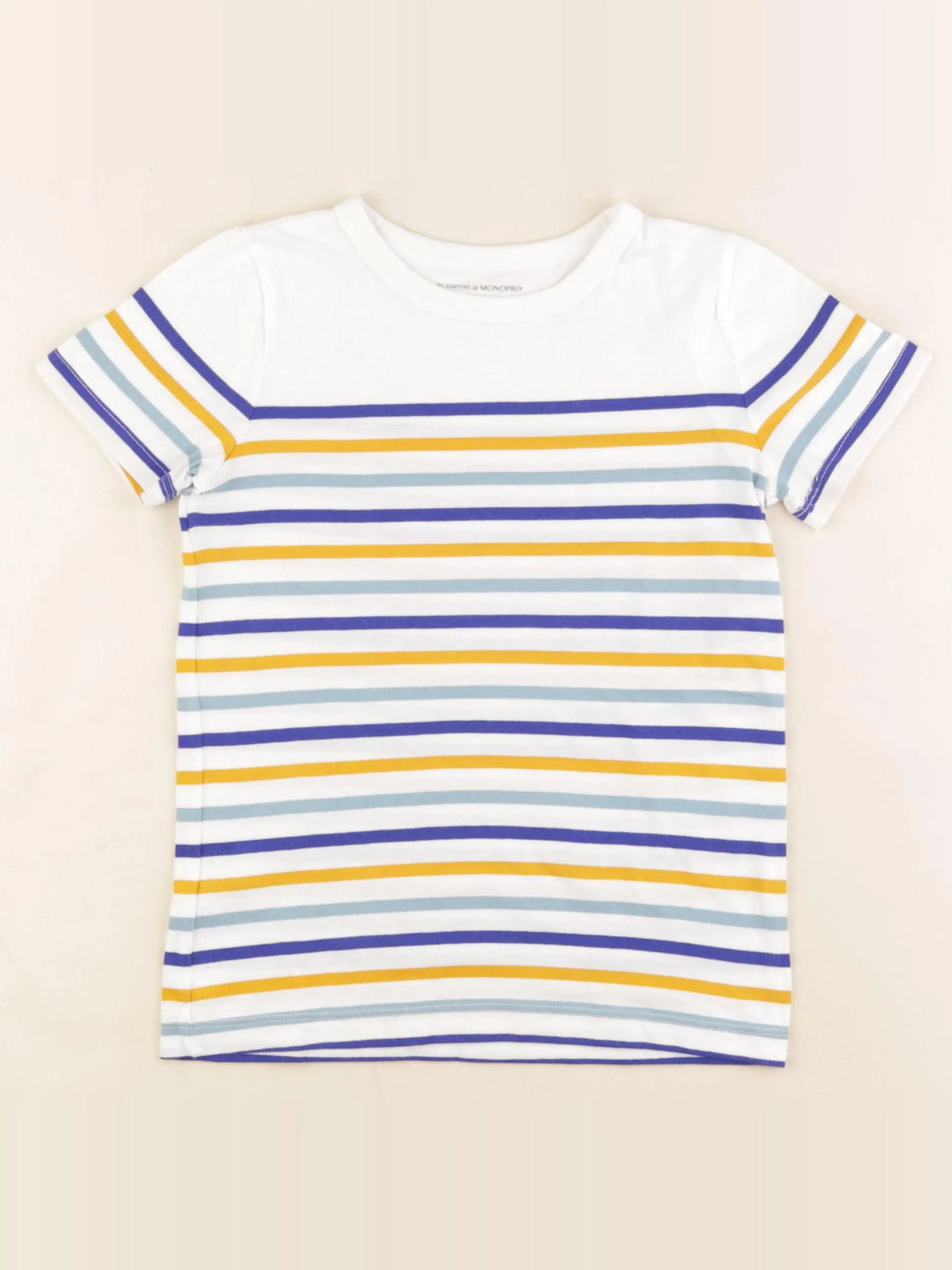 Monoprix - tee-shirt blanc - 6 ans