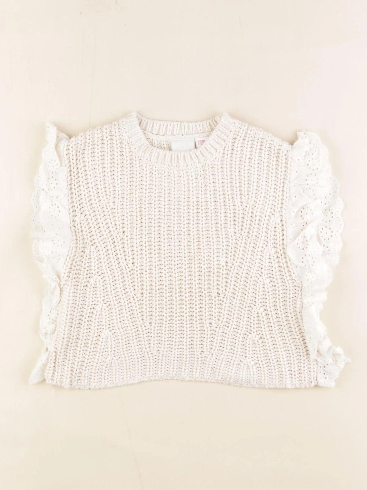 Zara - pull beige - 4/5 ans