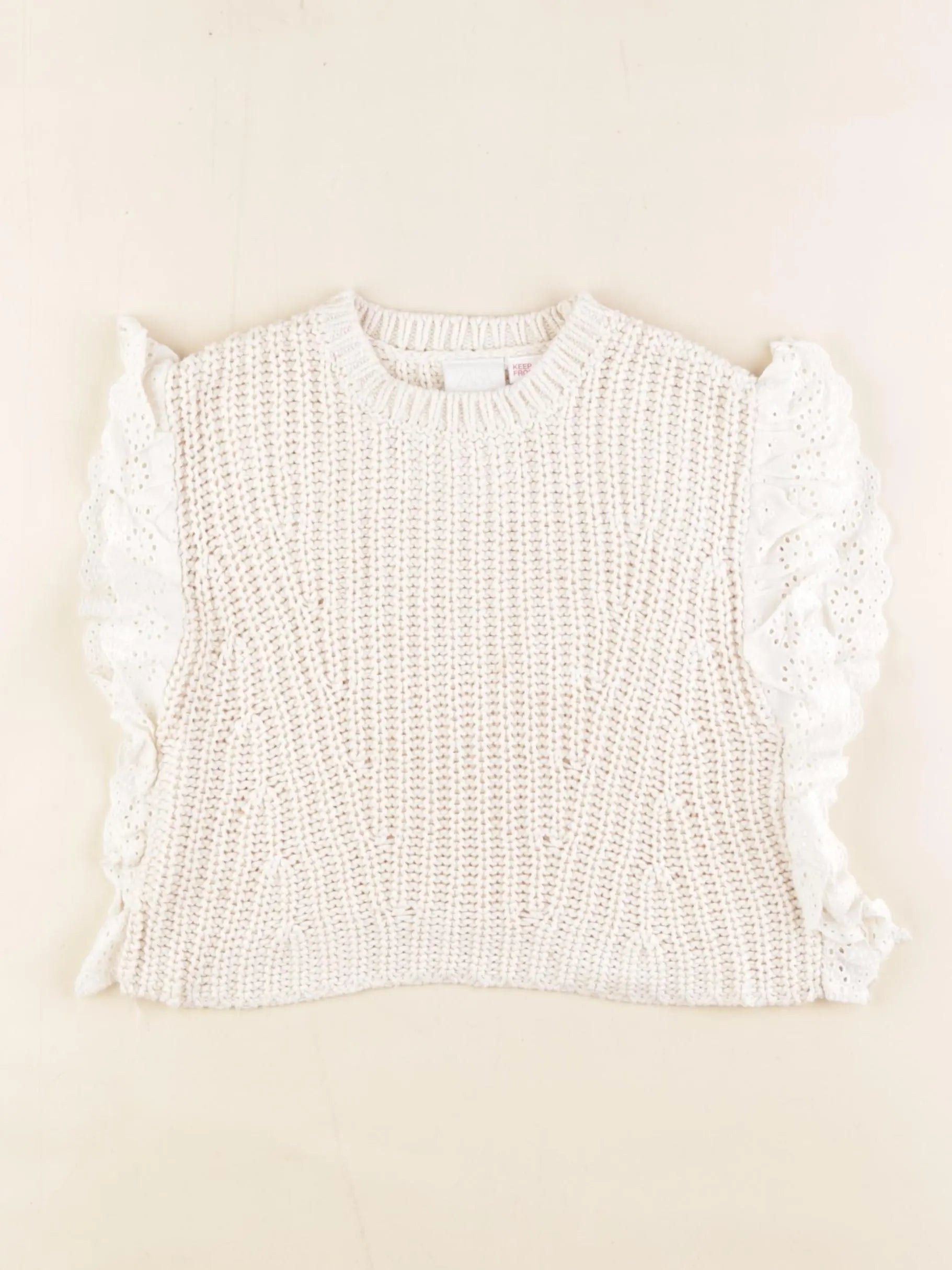 Zara - pull beige - 4/5 ans