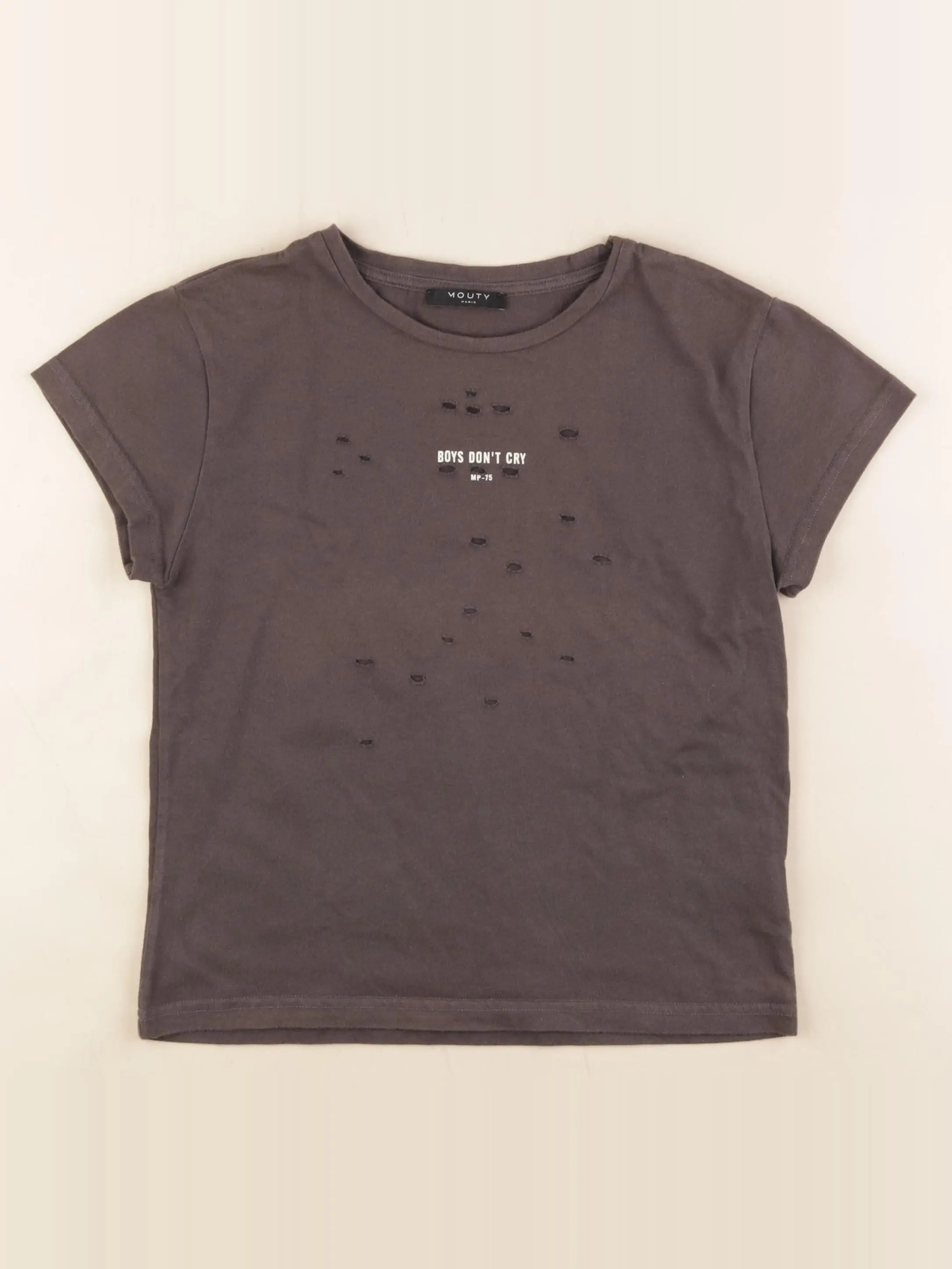 Mouty - tee-shirt gris - 6 ans