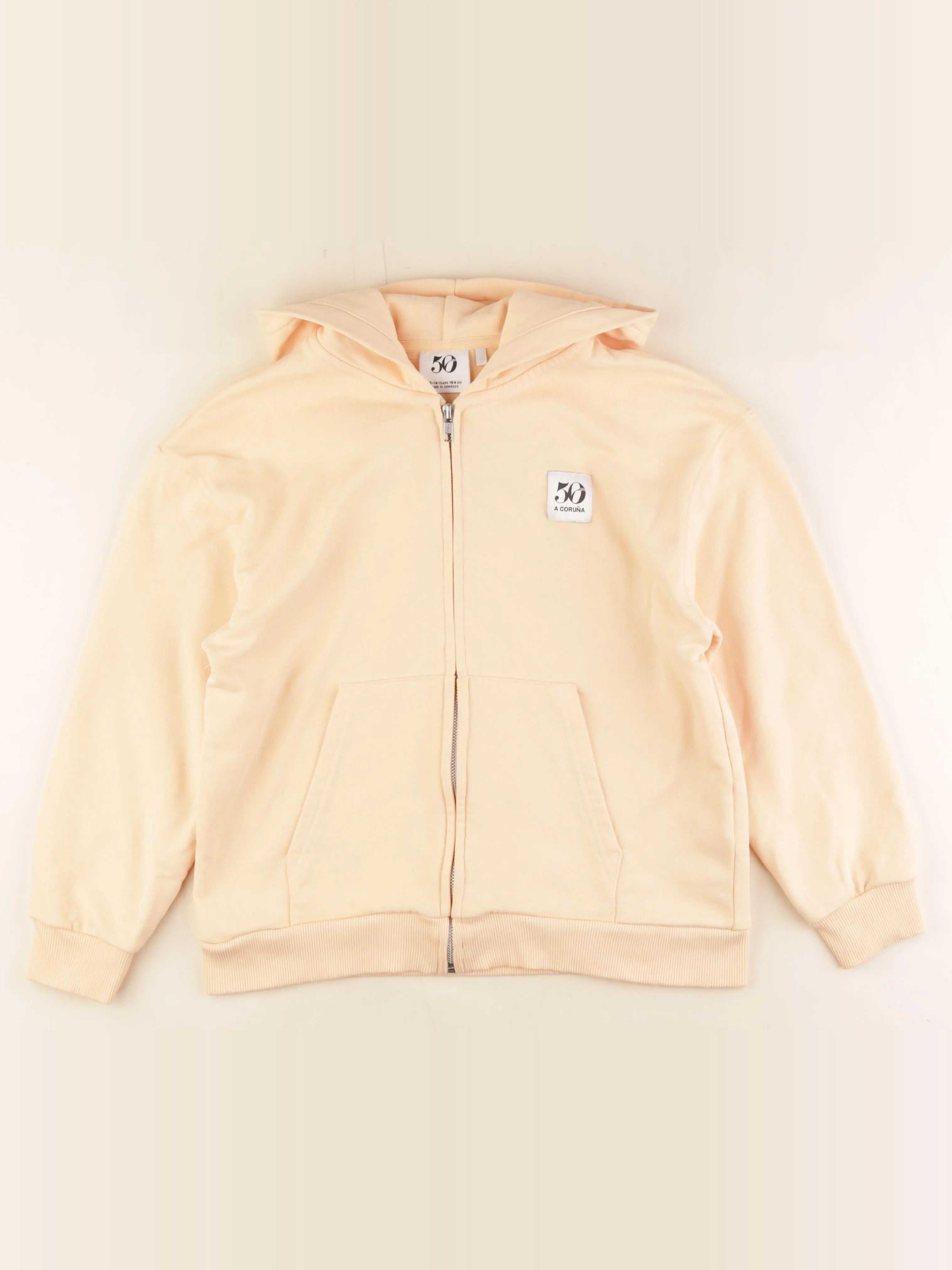 Zara - sweat orange - 13/14 ans