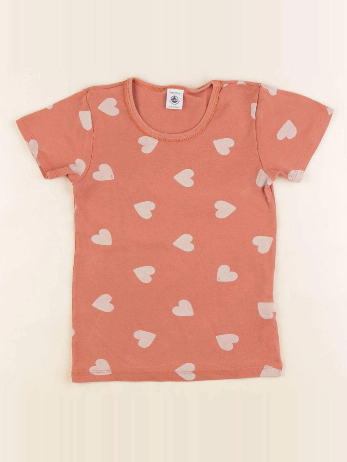 Petit Bateau - maillot de corps rose - 8 ans