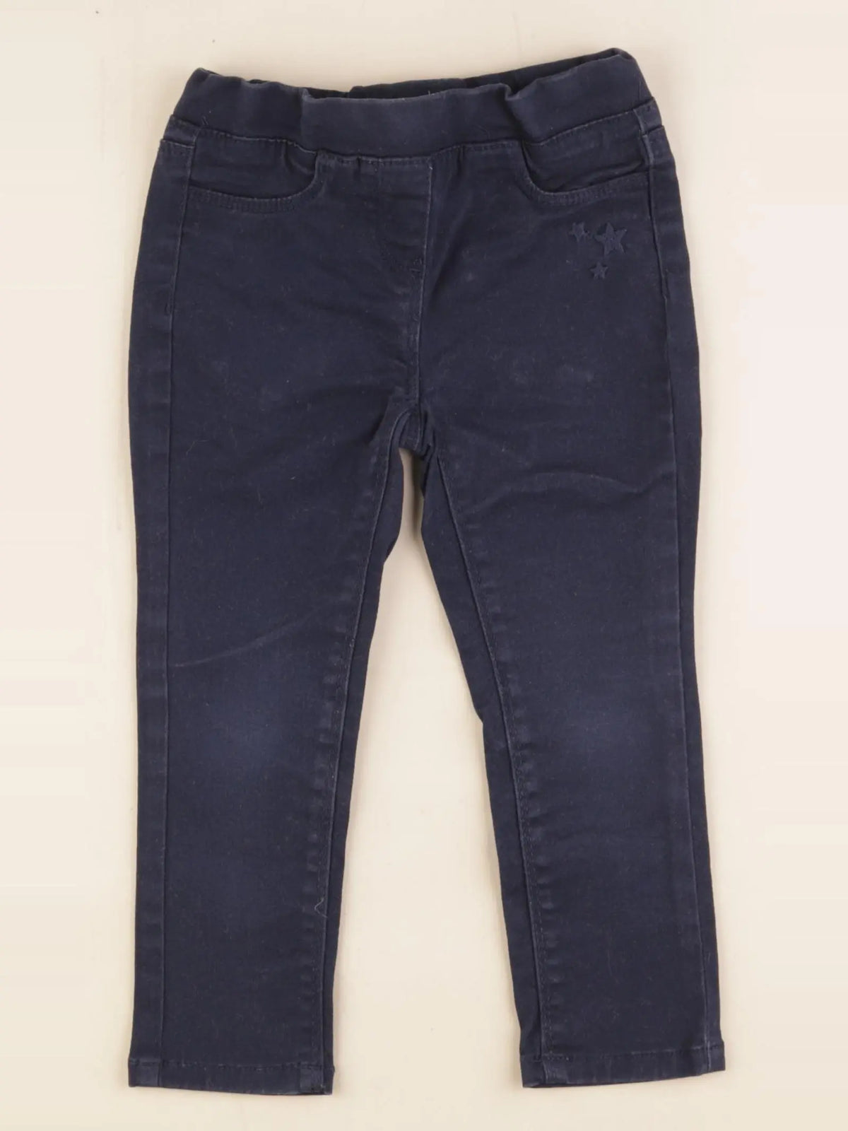 Vertbaudet - jegging bleu - 3 ans