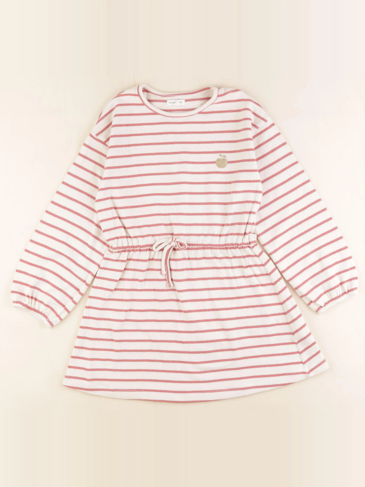 Vertbaudet - robe blanc - 8 ans