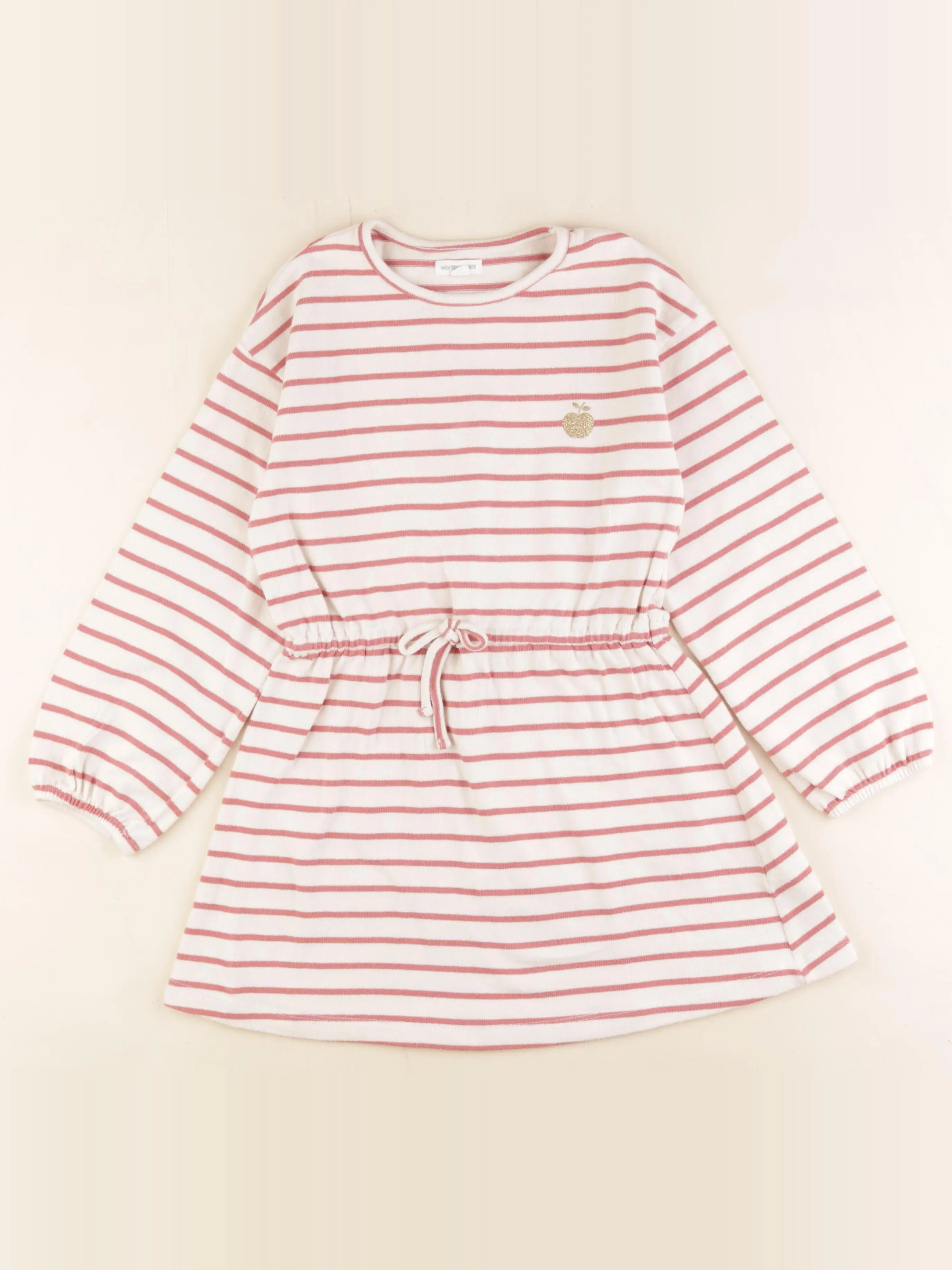 Vertbaudet - robe blanc - 8 ans