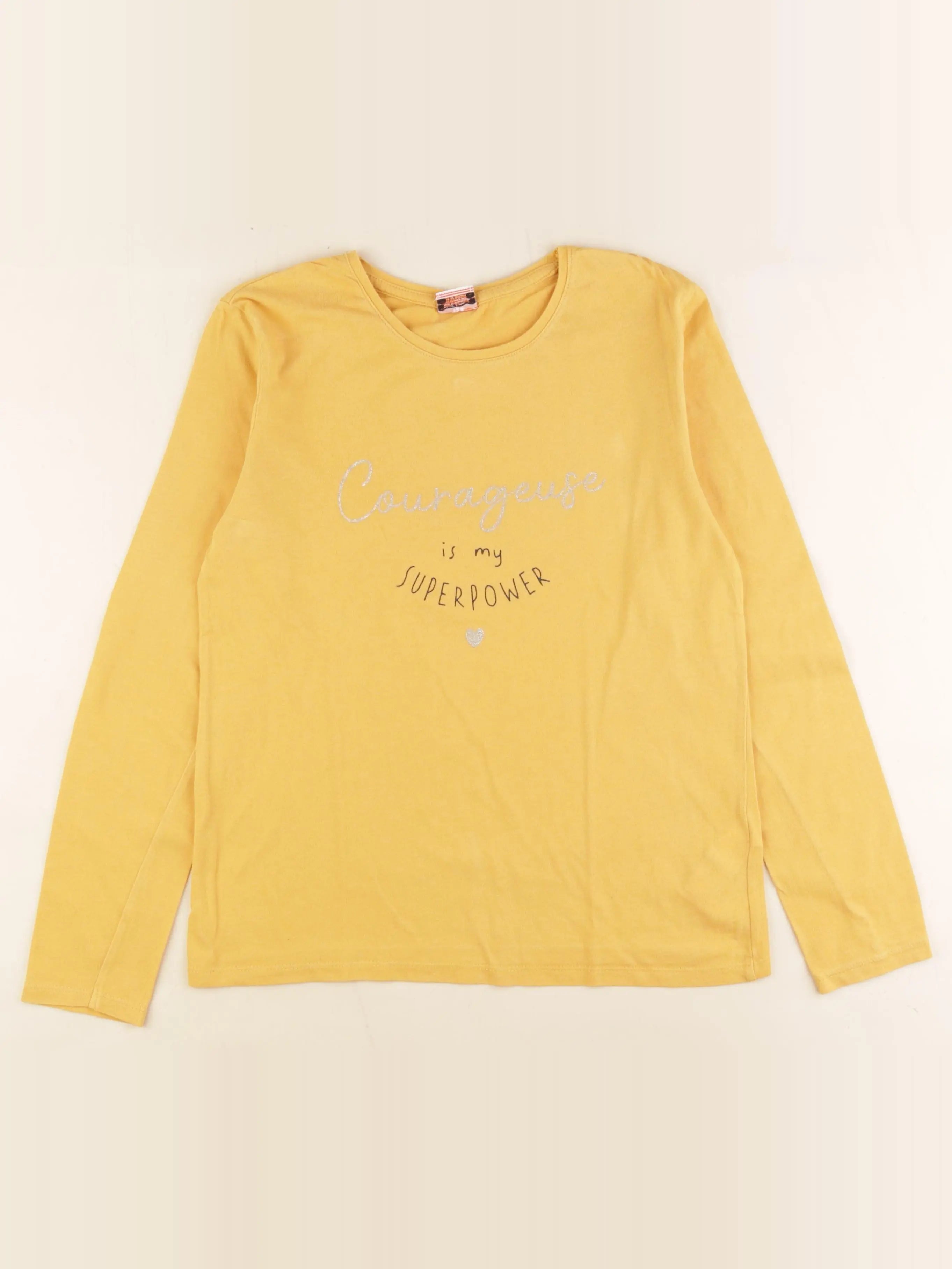 Tape à l'oeil - tee-shirt jaune - 14 ans